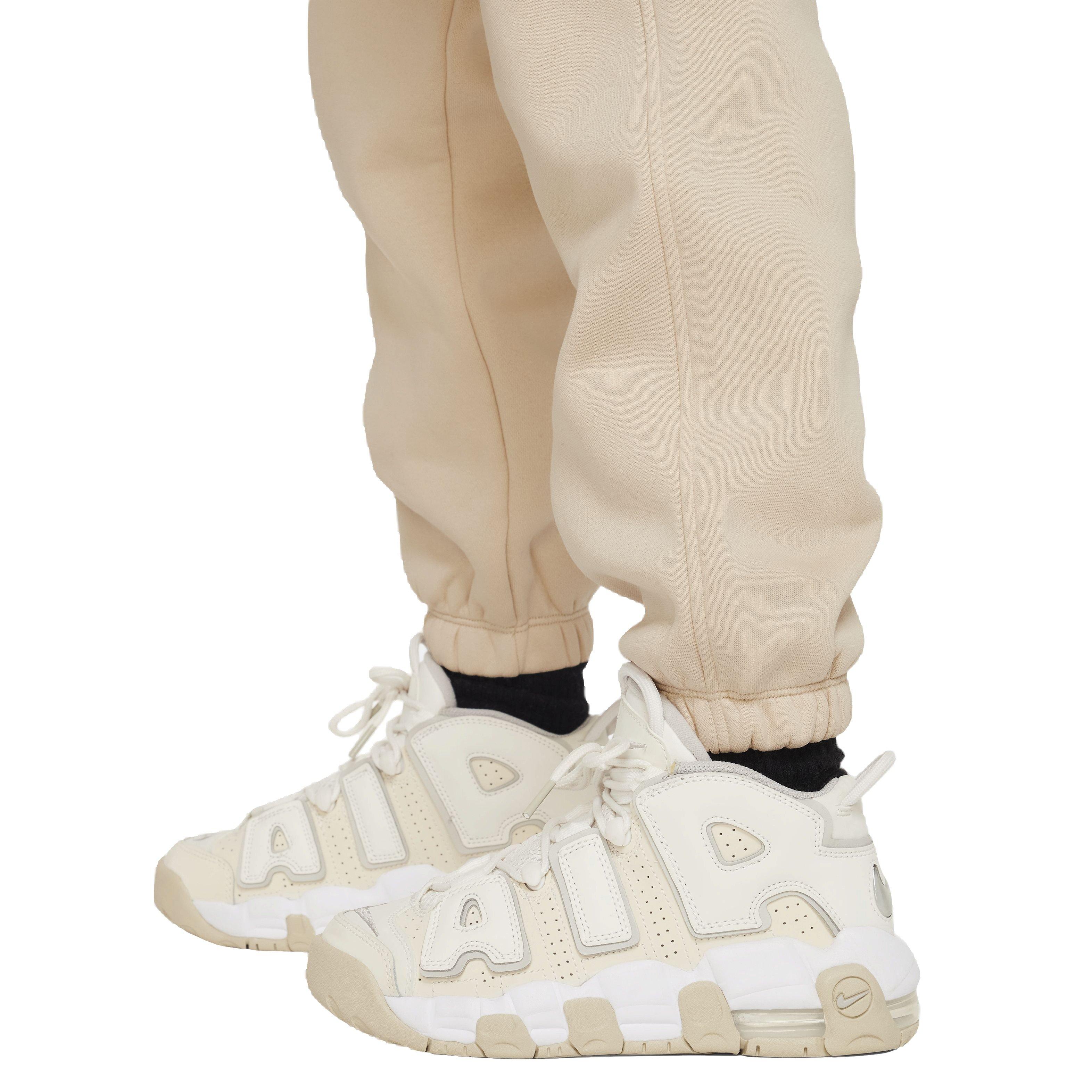 Nike Sportswear Club Fleece Big Girls' Cream Loose Pants