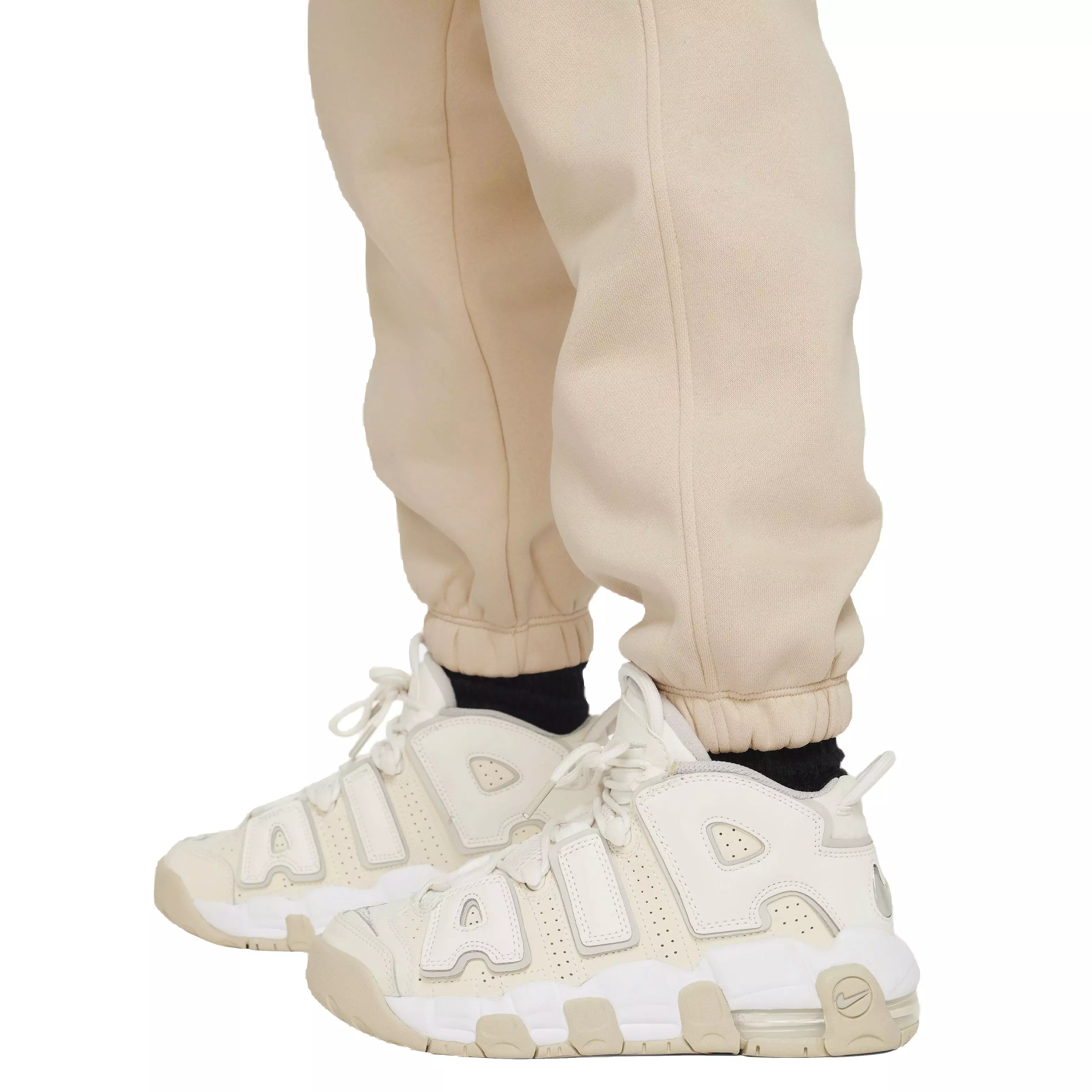 Nike Big Girls' Sportswear Club Fleece Loose Pants -Cream - CREAM