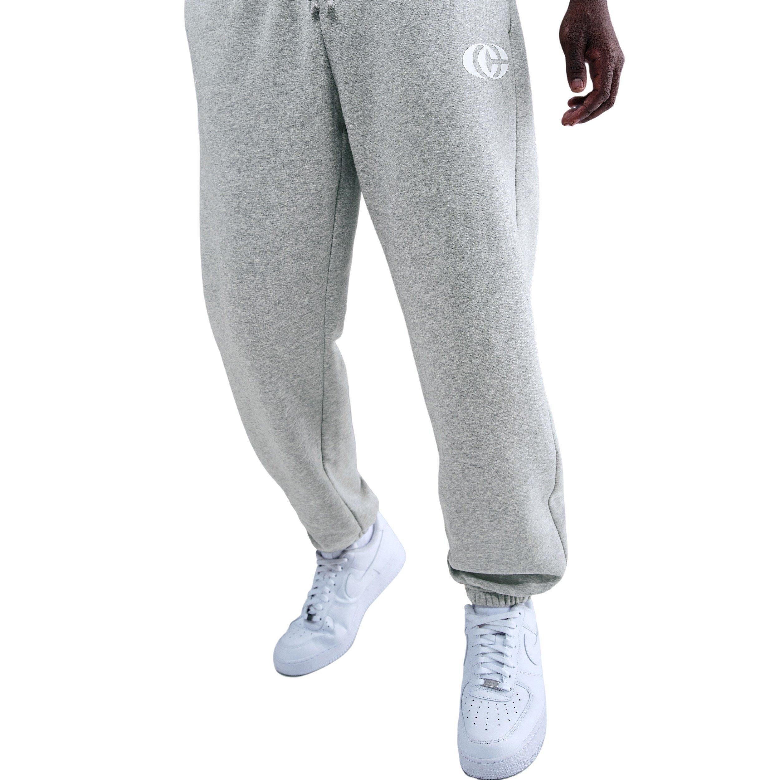 Nike Caitlin Clark Basketball Phoenix Fleece Pants - GREY Thumbnail View 2