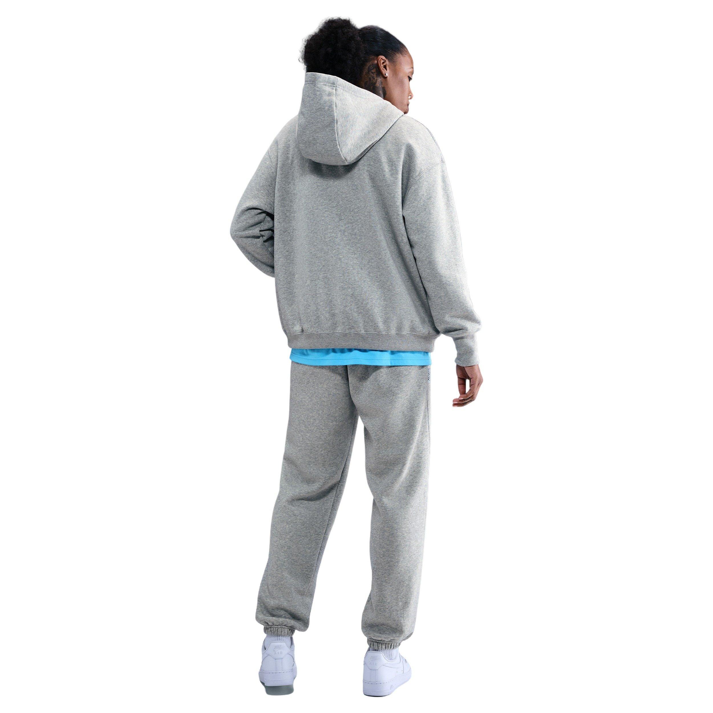 Nike Caitlin Clark Basketball Phoenix Fleece Pants - GREY Thumbnail View 7