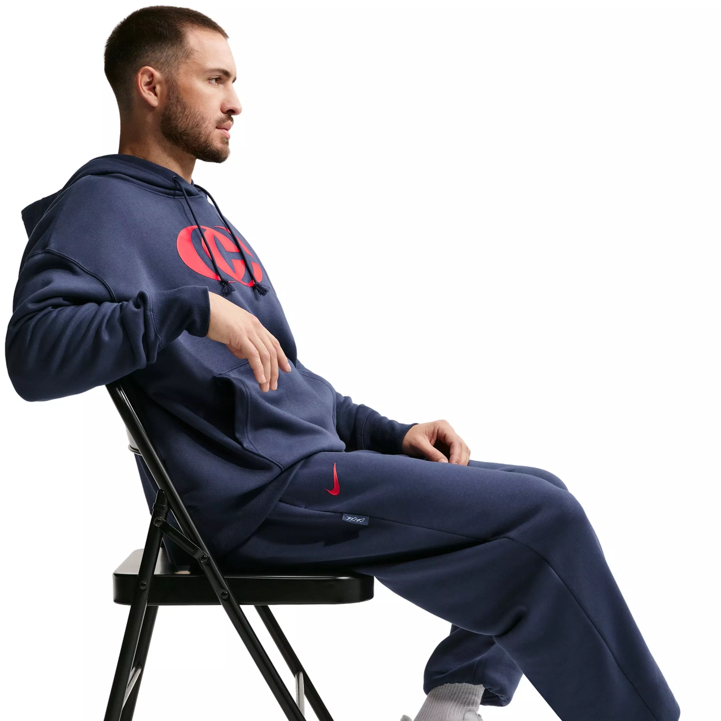 Nike Caitlin Clark Basketball Phoenix Fleece Pants - BLUE