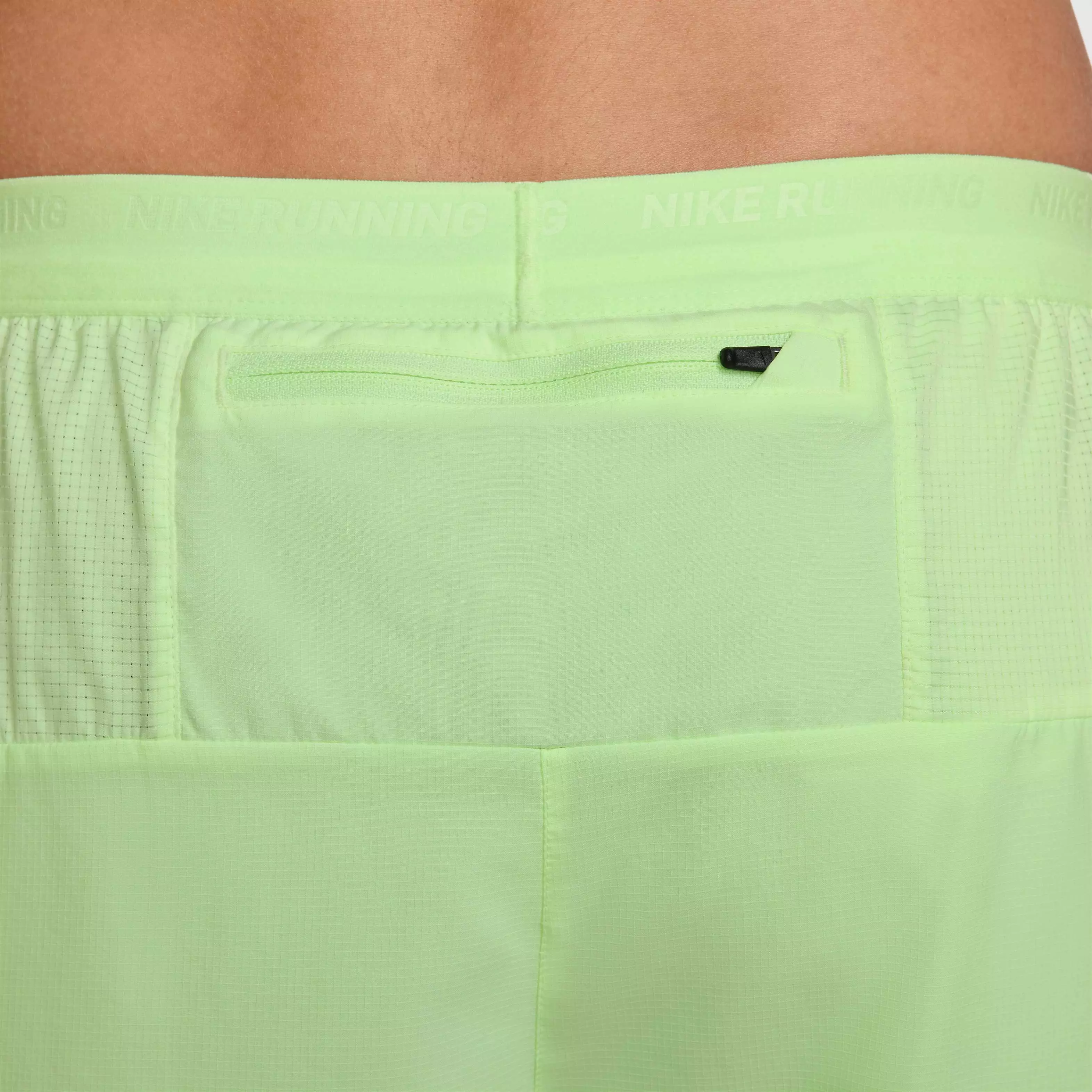 Nike Men's Stride Dri-FIT 5' 2-in-1 Running Shorts - YELLOW