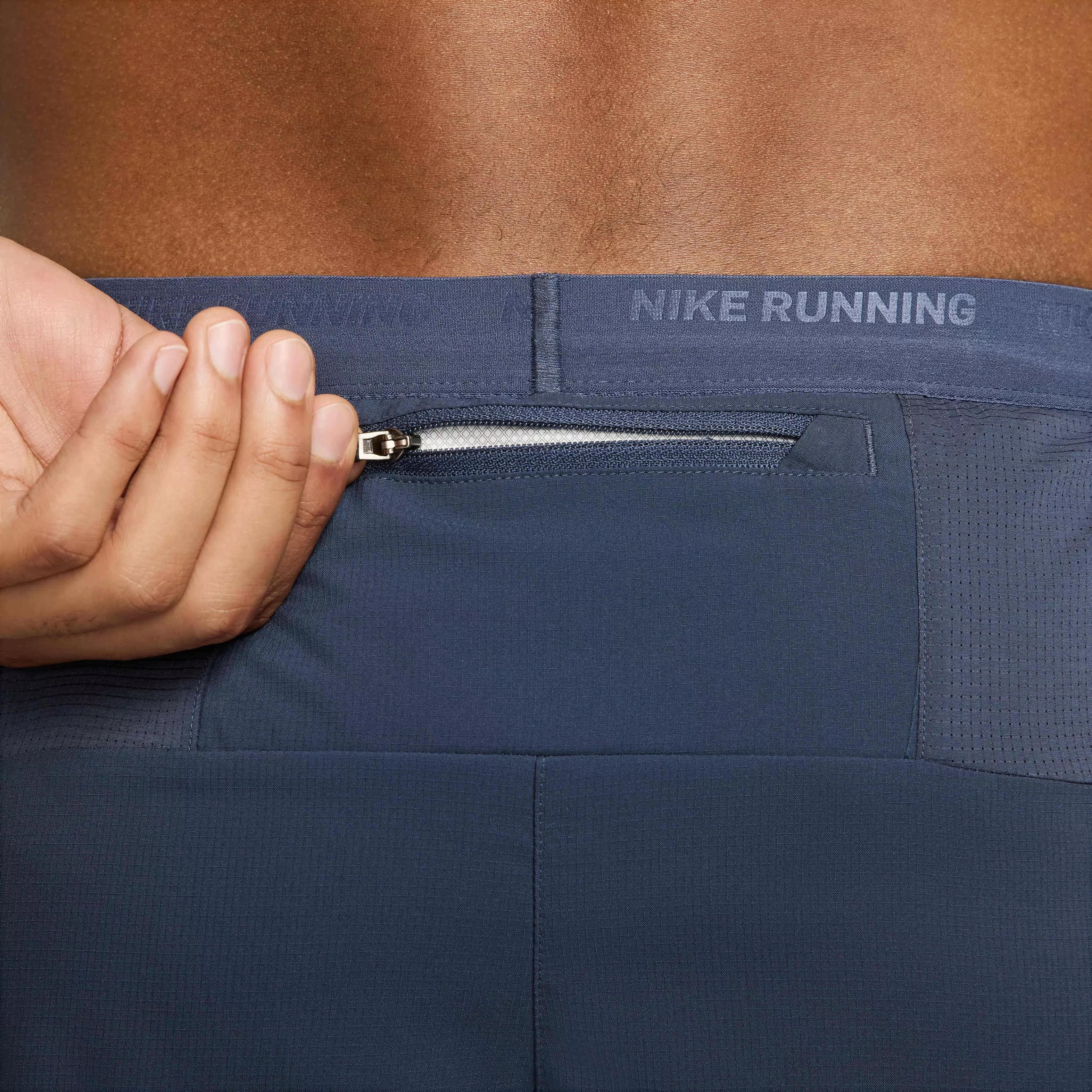 Nike Men's Stride Dri-FIT 5' 2-in-1 Running Shorts - BLUE