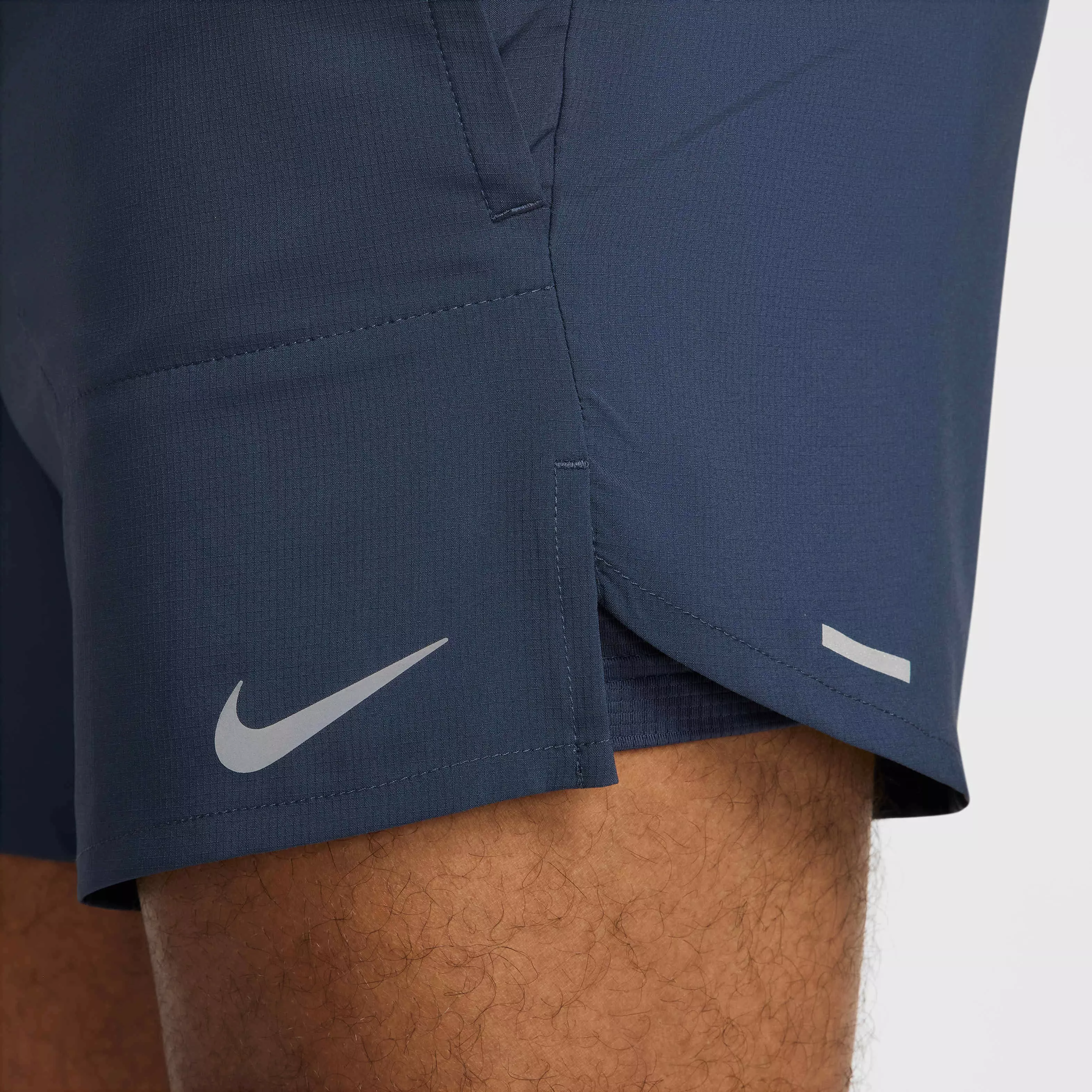 Nike Men's Stride Dri-FIT 5' 2-in-1 Running Shorts - BLUE