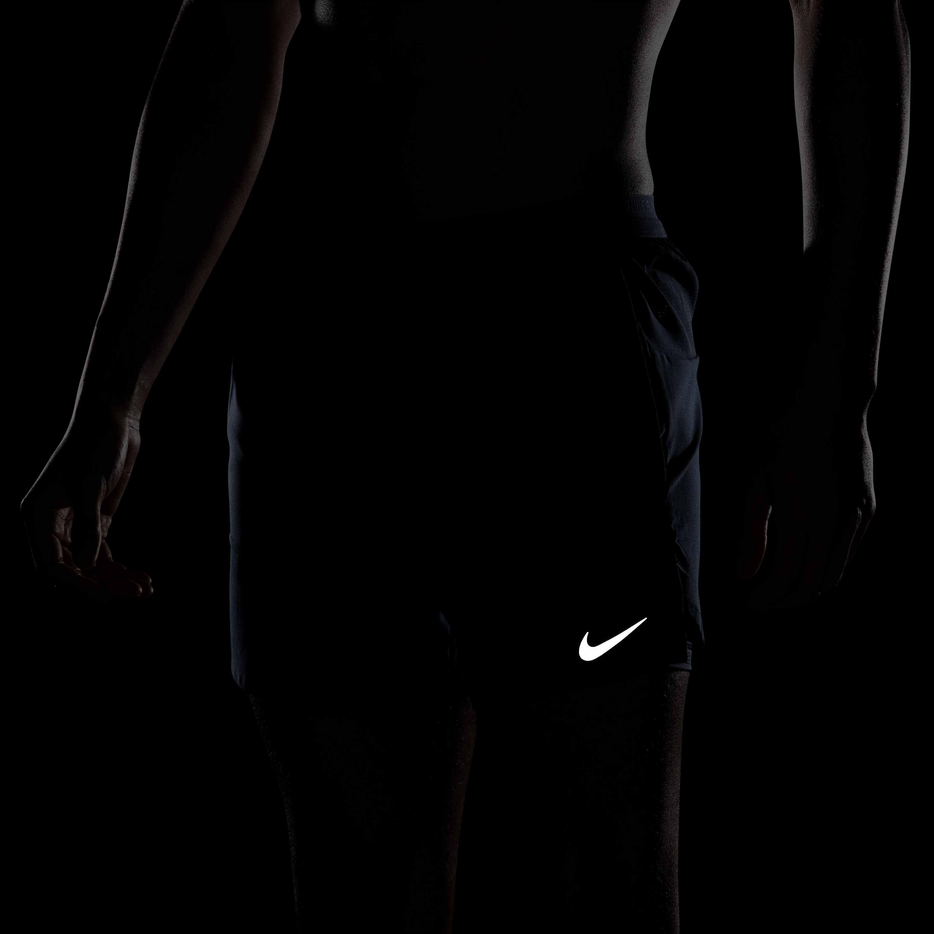 Nike Men's Stride Dri-FIT 5' 2-in-1 Running Shorts - BLUE Thumbnail View 8