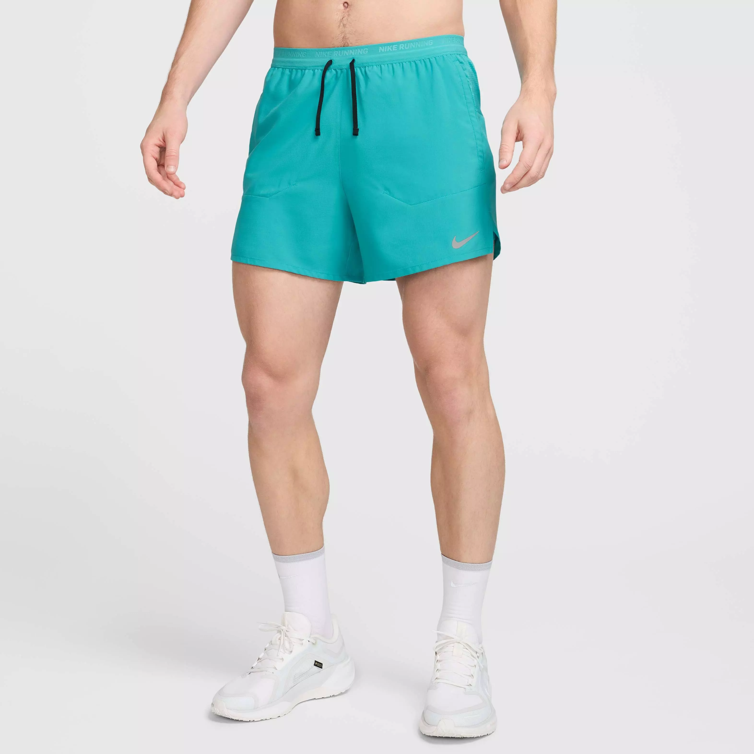Nike Men's Stride Dri-FIT 5' 2-in-1 Running Shorts - TURQUOISE 