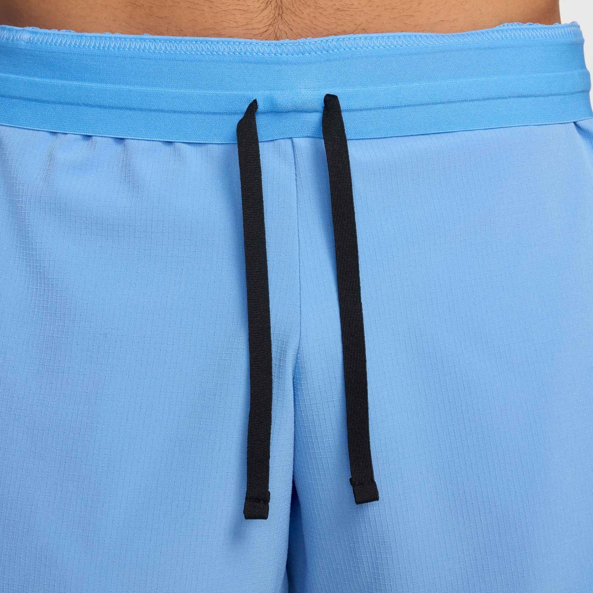 Nike Men's Flex Rep Dri-FIT 5" Unlined Fitness Shorts -Blue - BLUE Thumbnail View 4