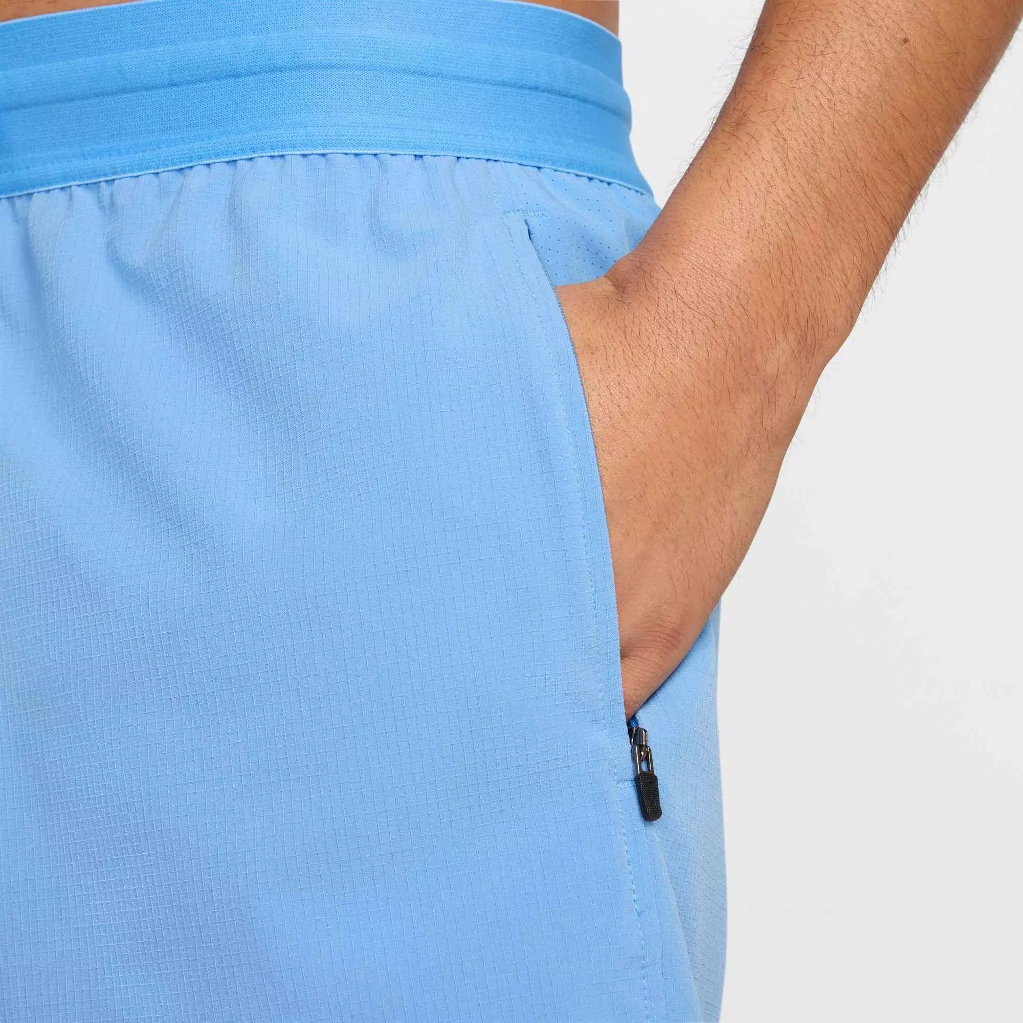 Nike Men's Flex Rep Dri-FIT 5" Unlined Fitness Shorts -Blue - BLUE