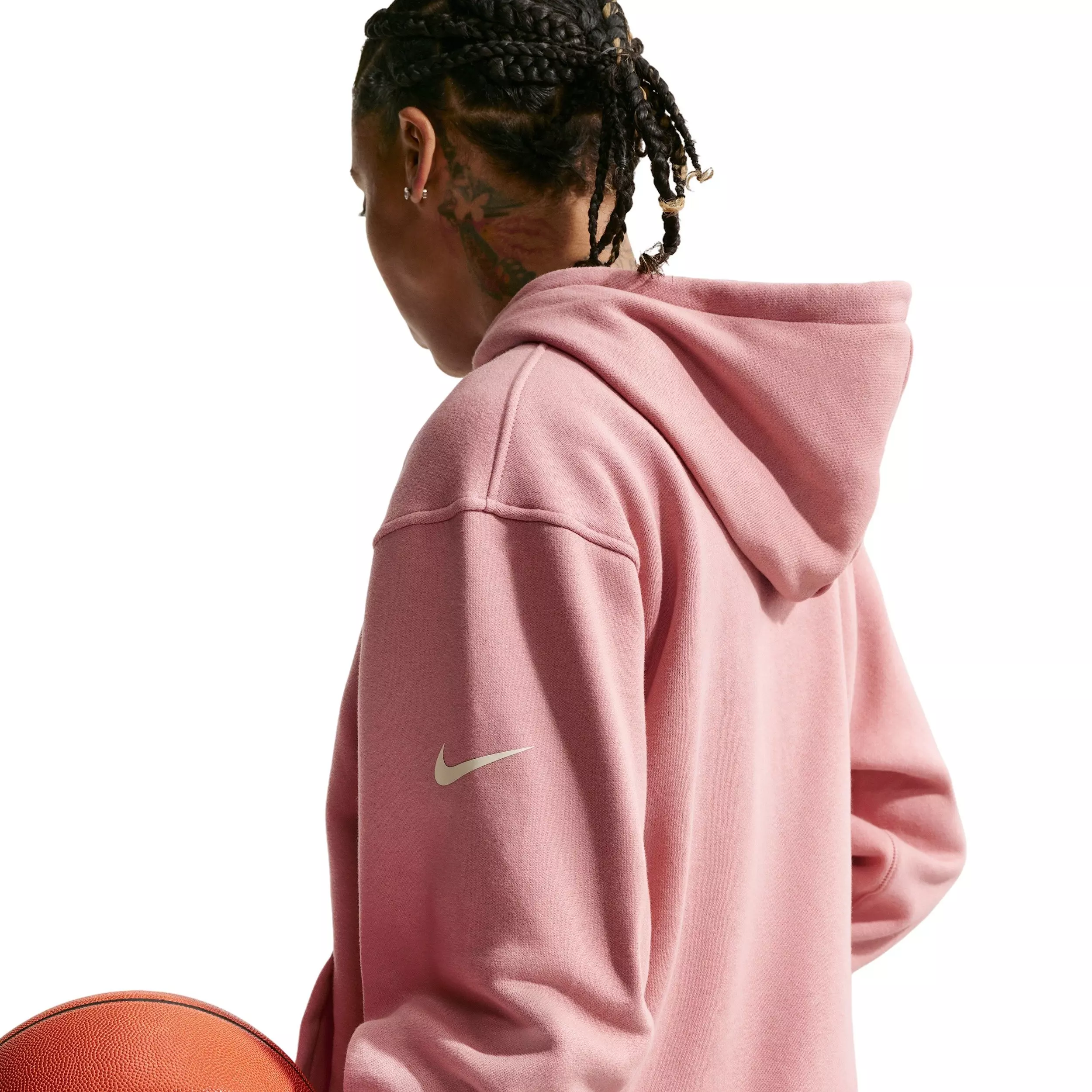 Nike Sabrina Fleece Basketball Hoodie - PINK