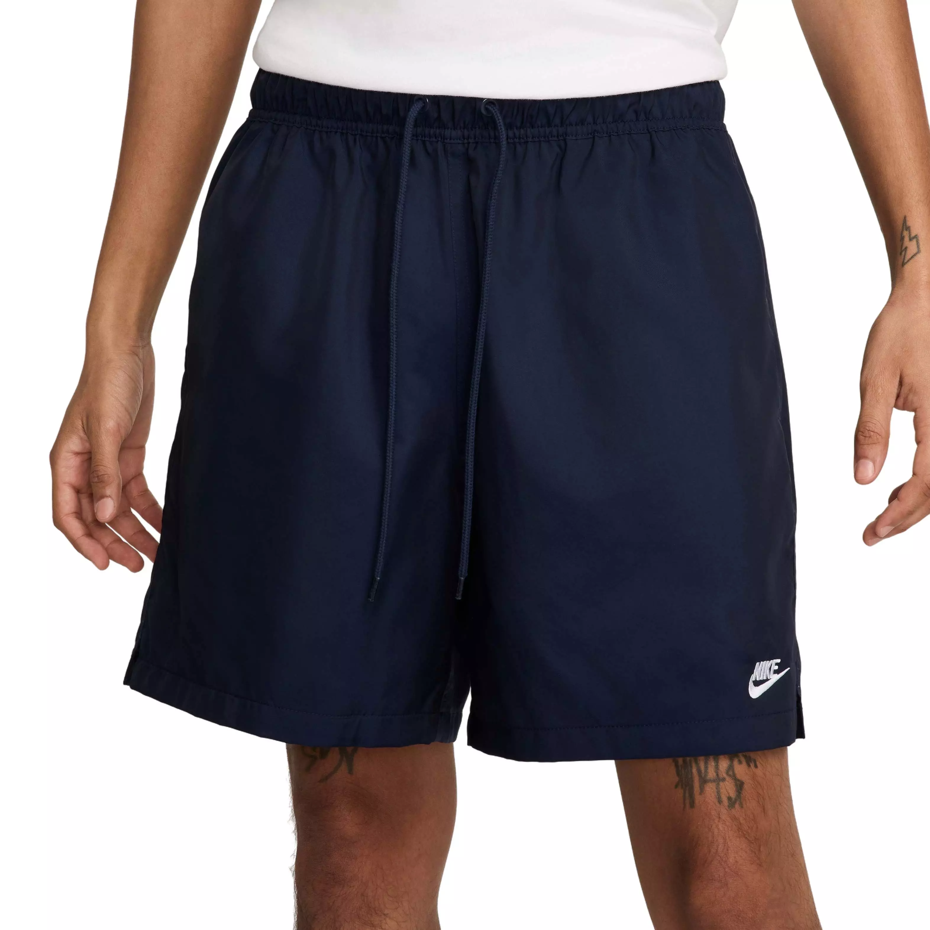 Nike Men's Club Woven Flow Shorts - Navy - NAVY