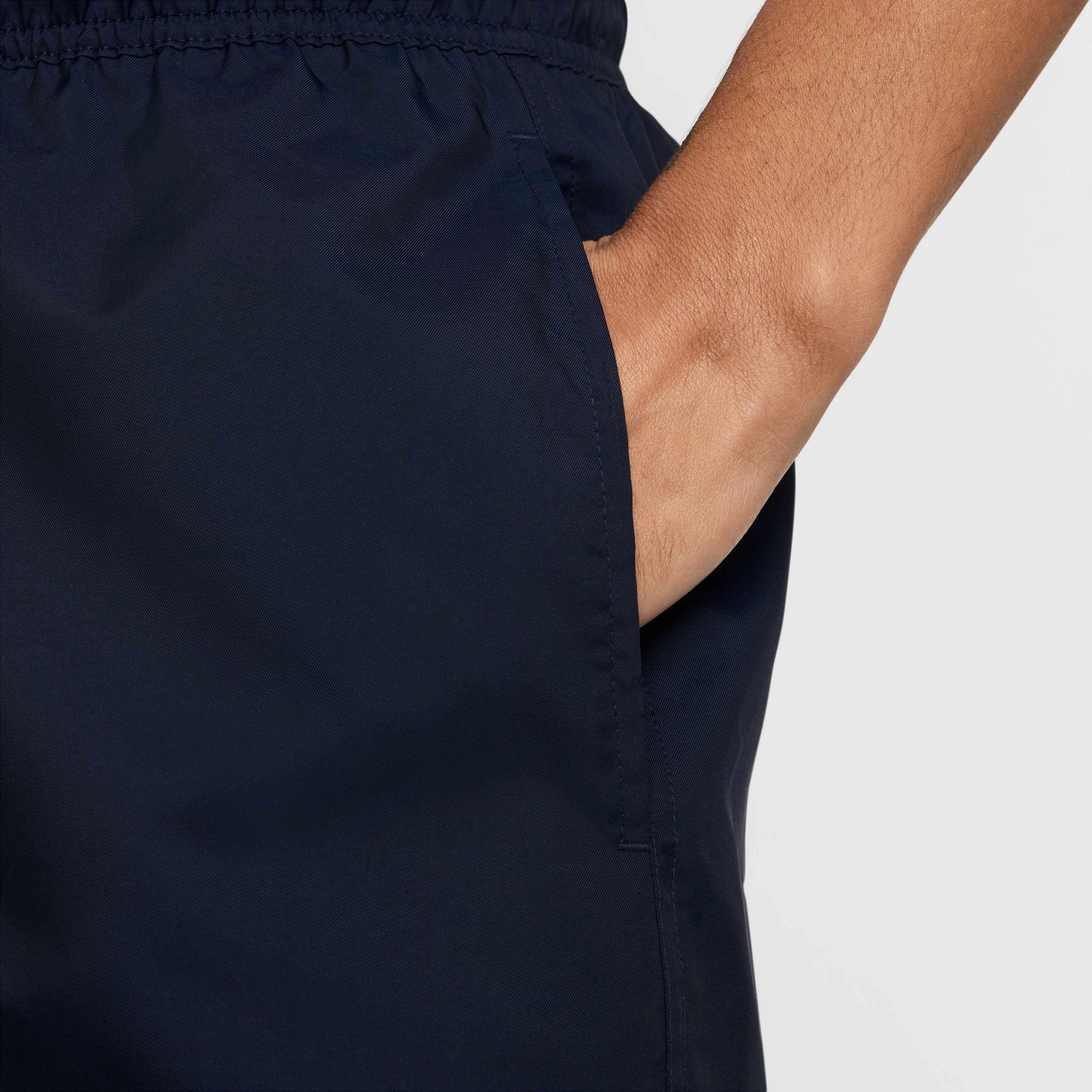 Nike Men's Club Woven Flow Shorts -Blue - BLUE Thumbnail View 4