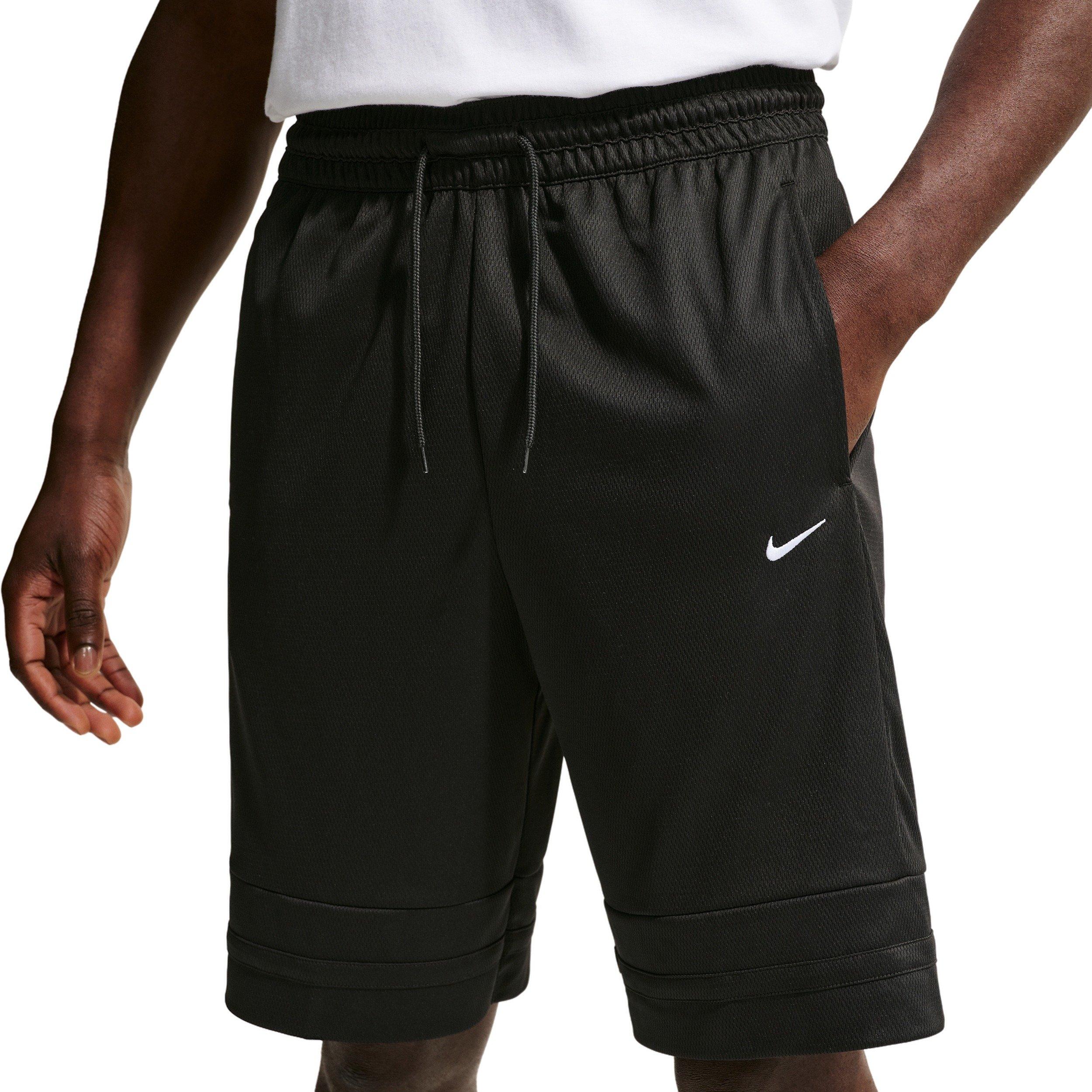 Nike Men's Dri-FIT 10" Game Classic Basketball Shorts - BLACK Thumbnail View 3