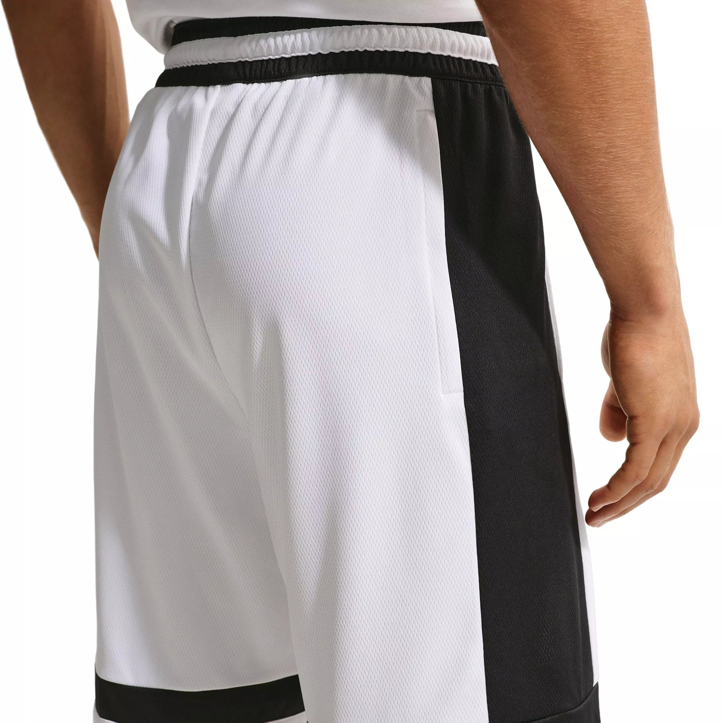 Nike Men's Dri-FIT 10" Game Classic Basketball Shorts - WHITE/BLACK
