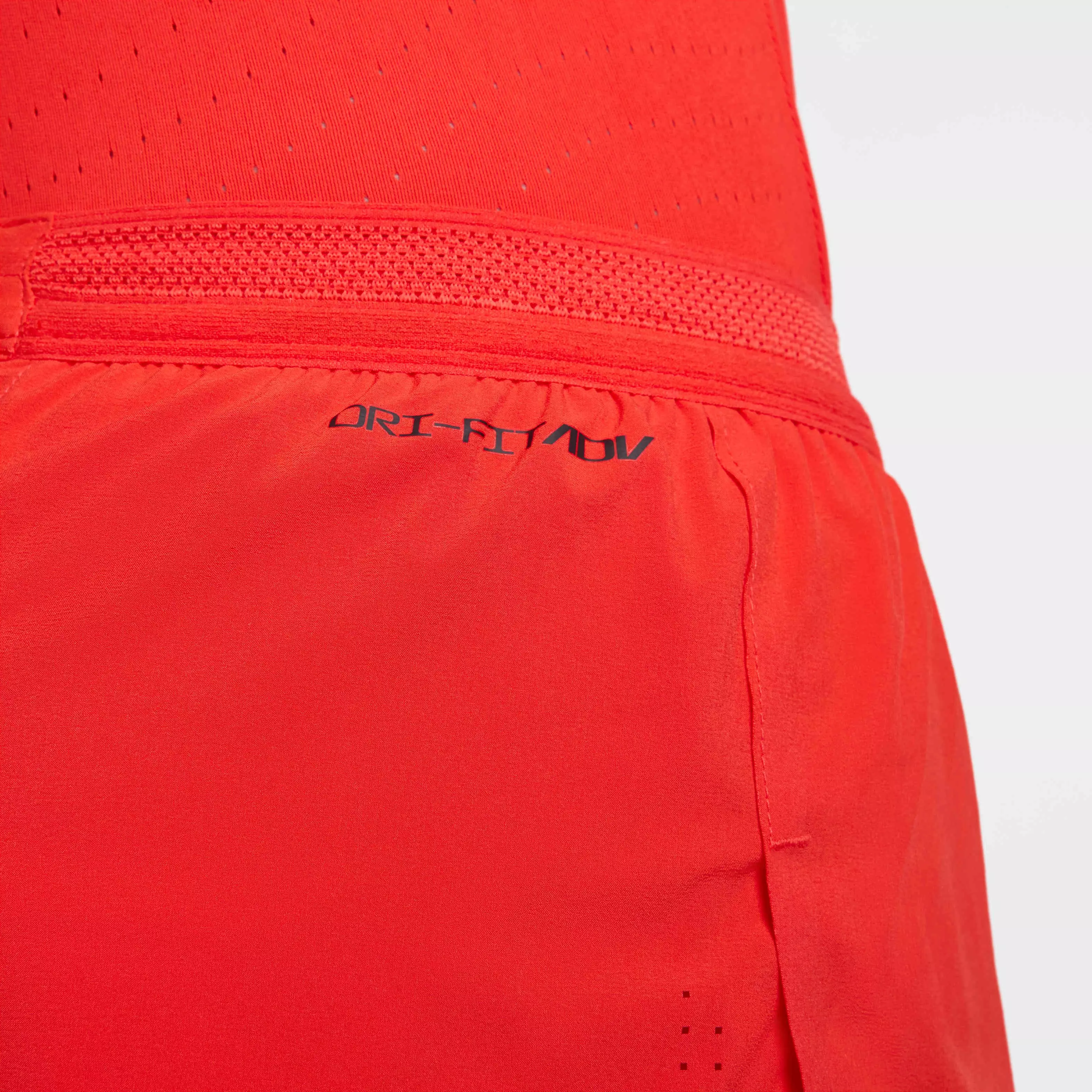 Nike Men's AeroSwift Dri-FIT ADV 2" Brief-Lined Running Shorts -Red - RED