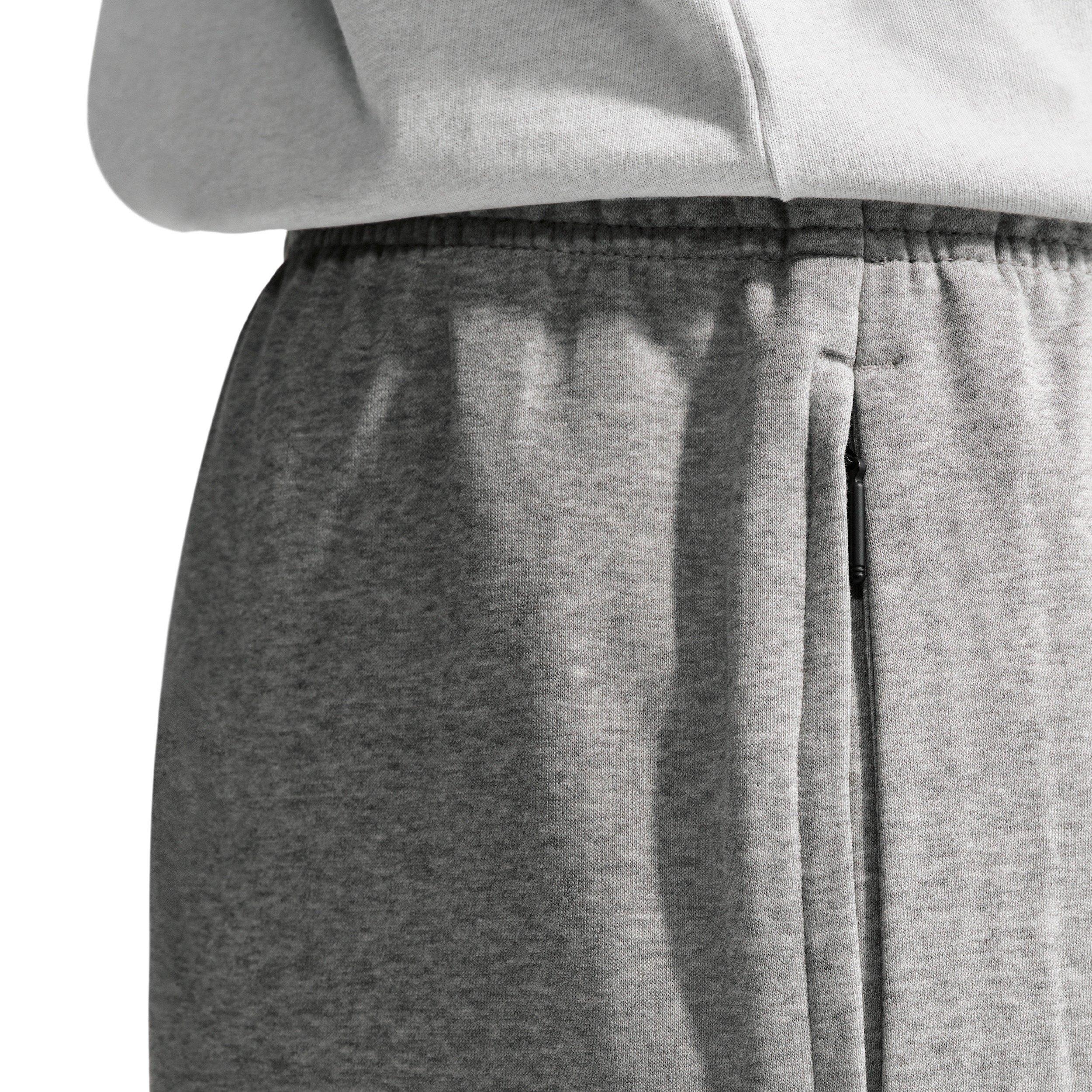Nike Men's Standard Issue Thema-FIT 14" Fleece Basketball Shorts - GREY Thumbnail View 5