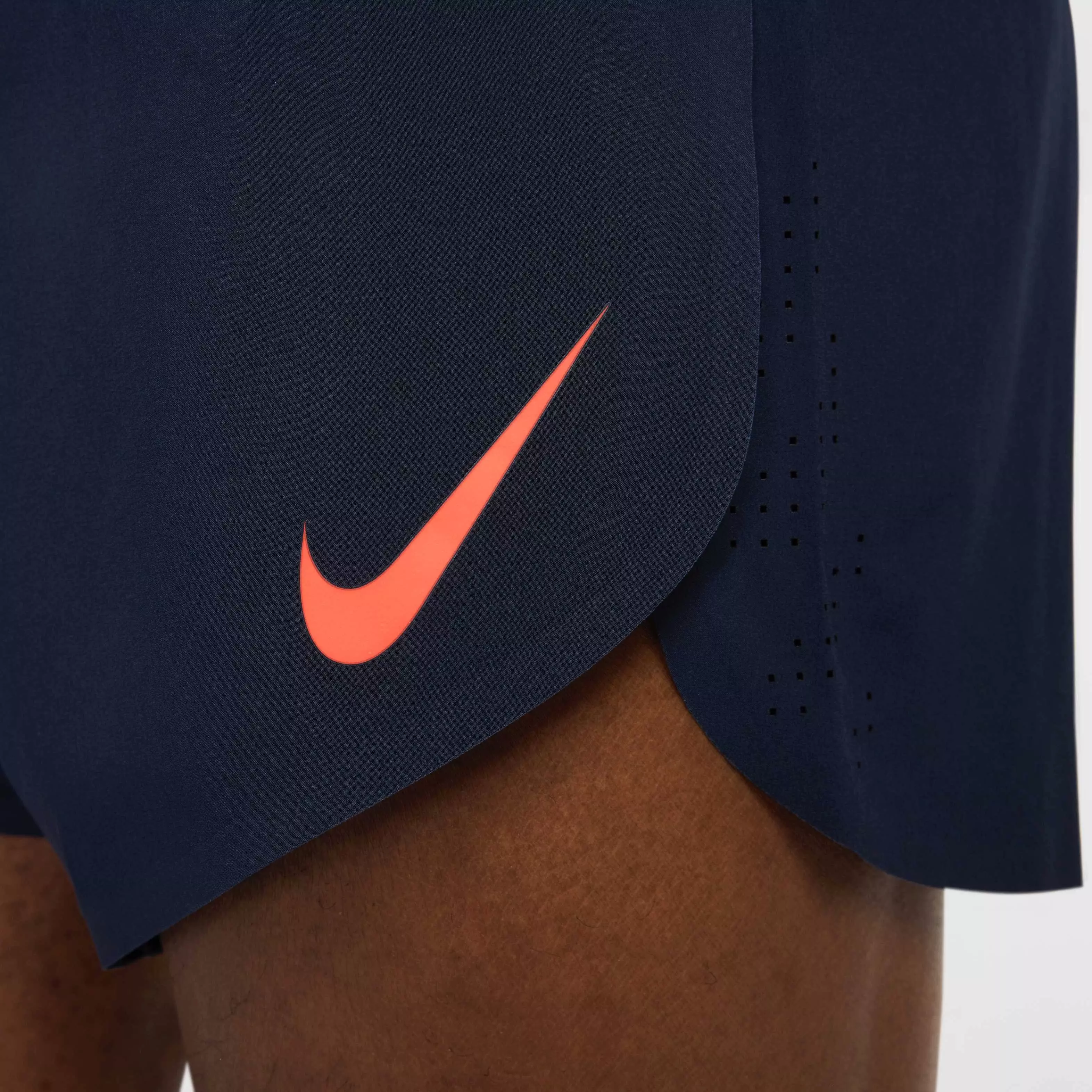 Nike Men's AeroSwift Dri-FIT ADV 4" Brief-Lined Running Shorts - BLUE