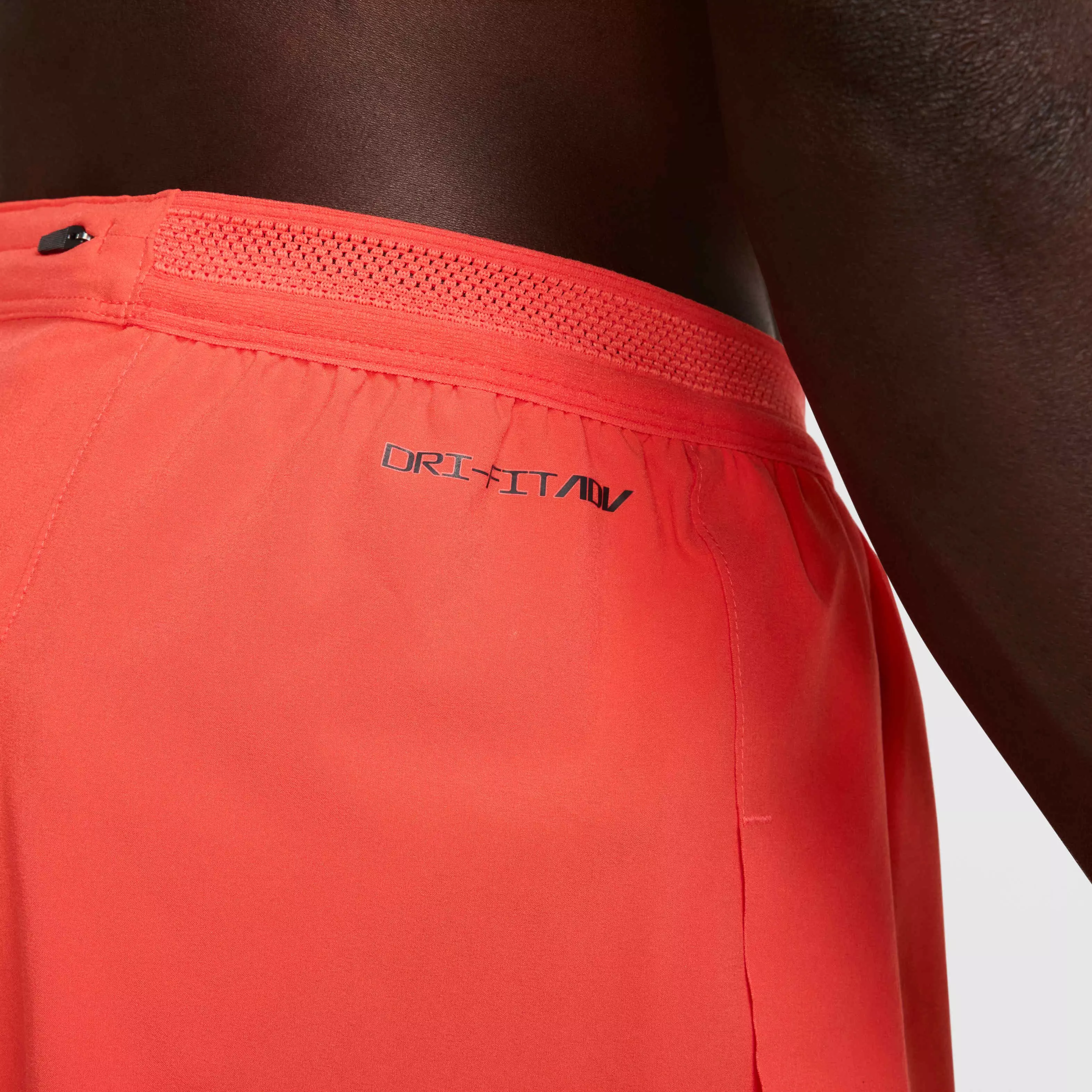 Nike Men's AeroSwift Dri-FIT ADV 4" Brief-Lined Running Shorts - RED