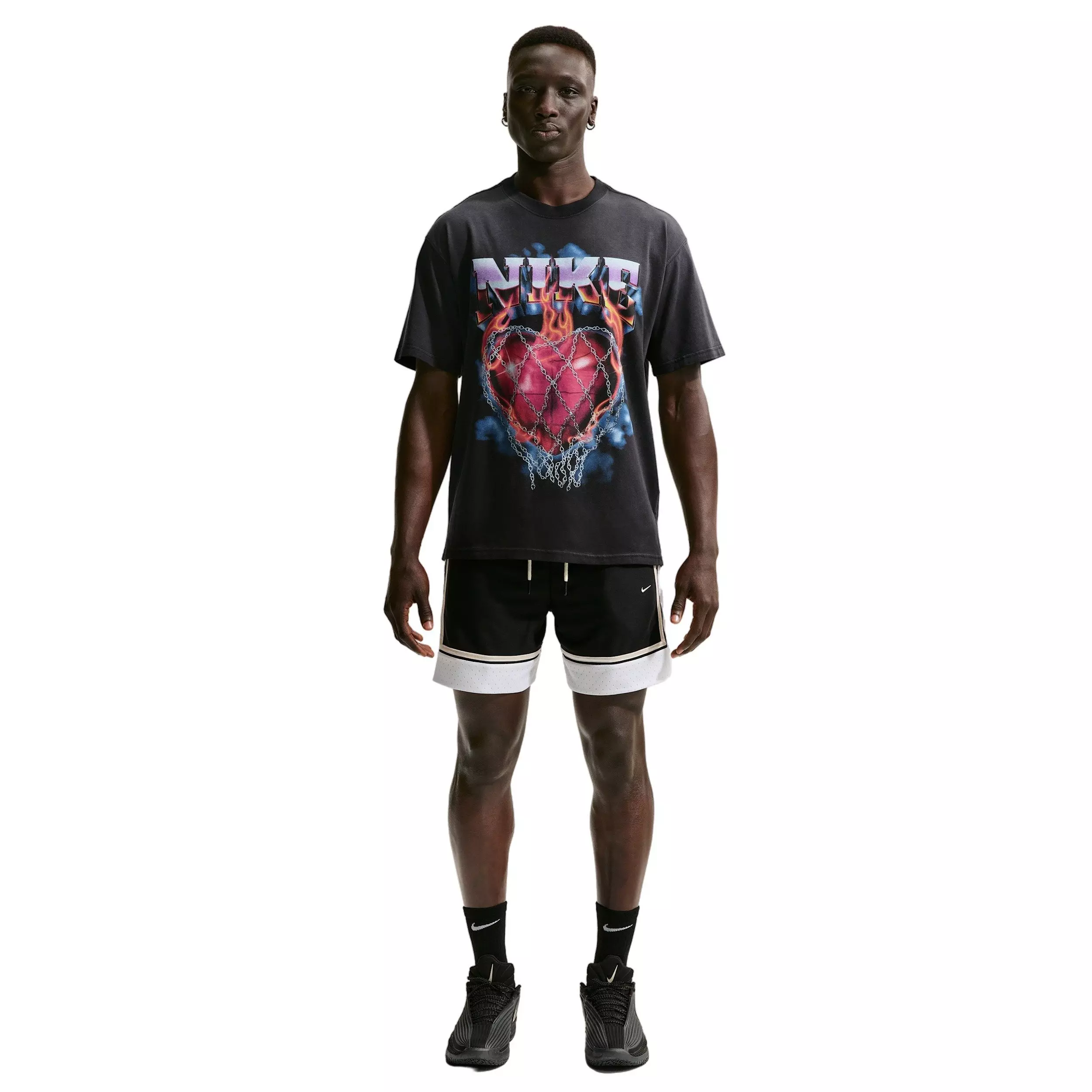 Nike Men's LSE OC EE-X Basketball T-Shirt - Black - BLACK