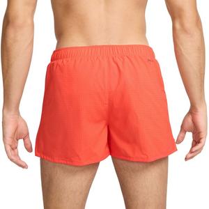 Nike Men's Fast Dri-FIT 3" Brief-Lined Running Shorts -Red