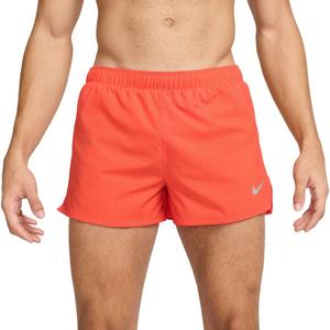 Nike Men's Fast Dri-FIT 3" Brief-Lined Running Shorts -Red