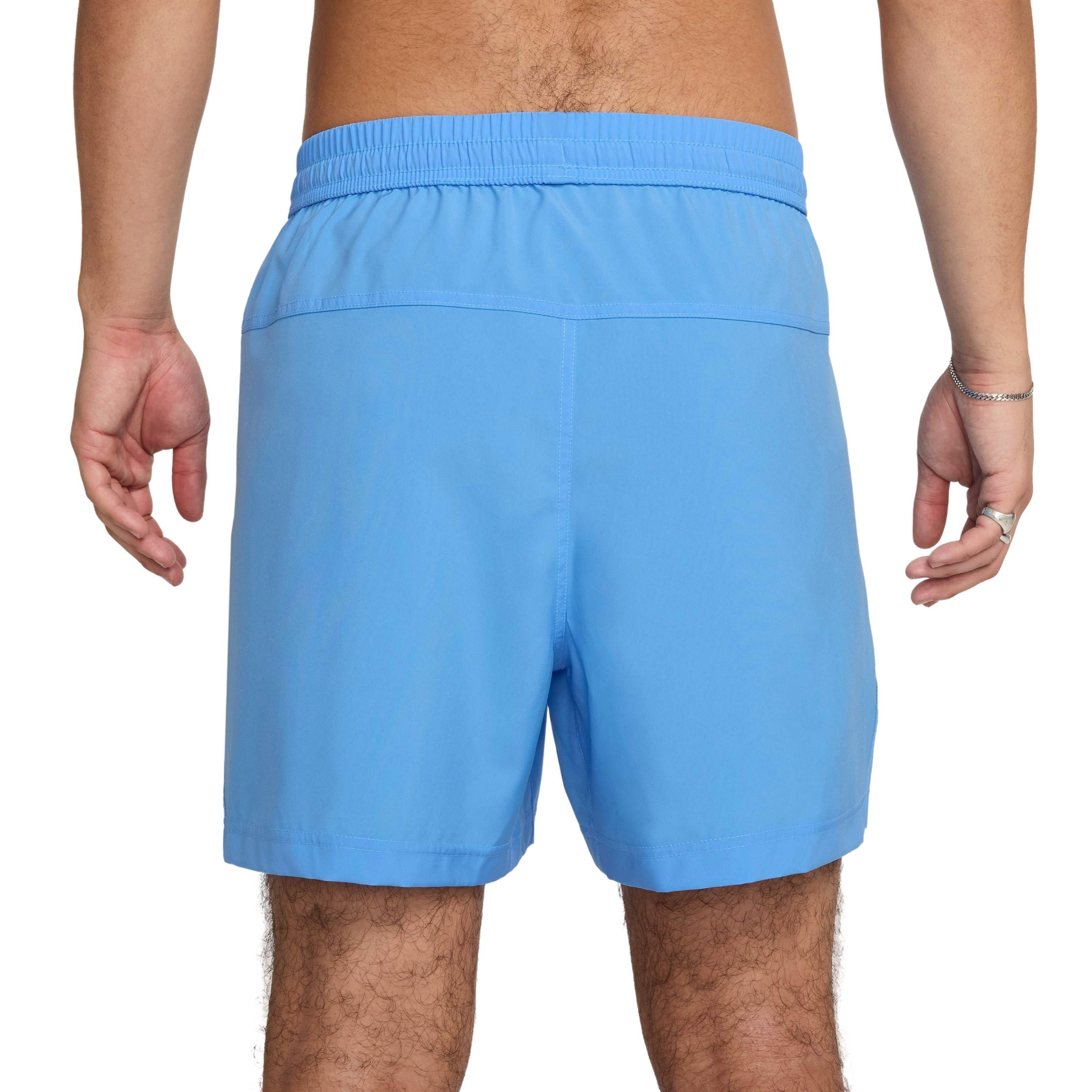 Nike Men's Form Dri-FIT 5" Unlined Versatile Shorts - BLUE Thumbnail View 2
