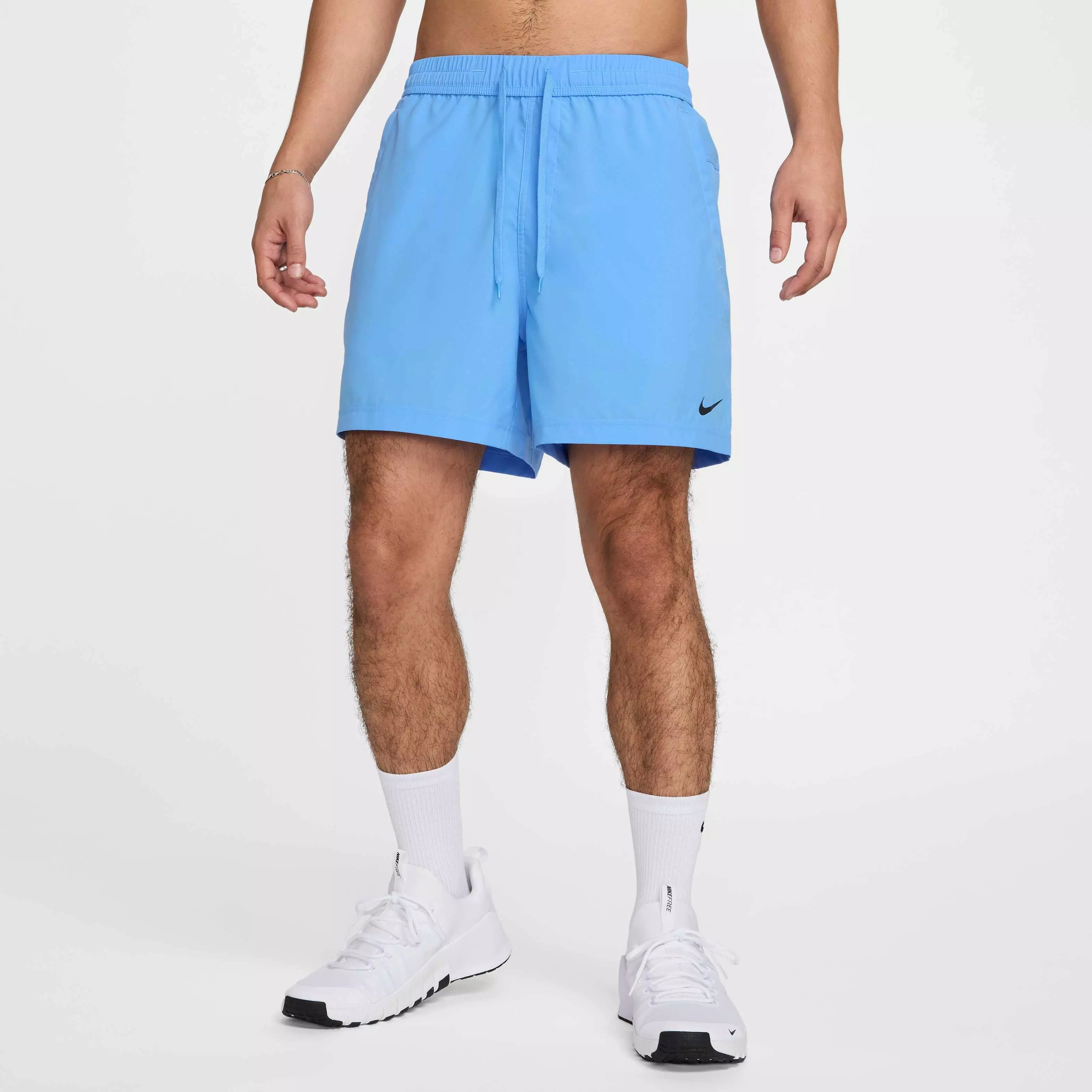 Nike Men's Form Dri-FIT 5" Unlined Versatile Shorts - BLUE