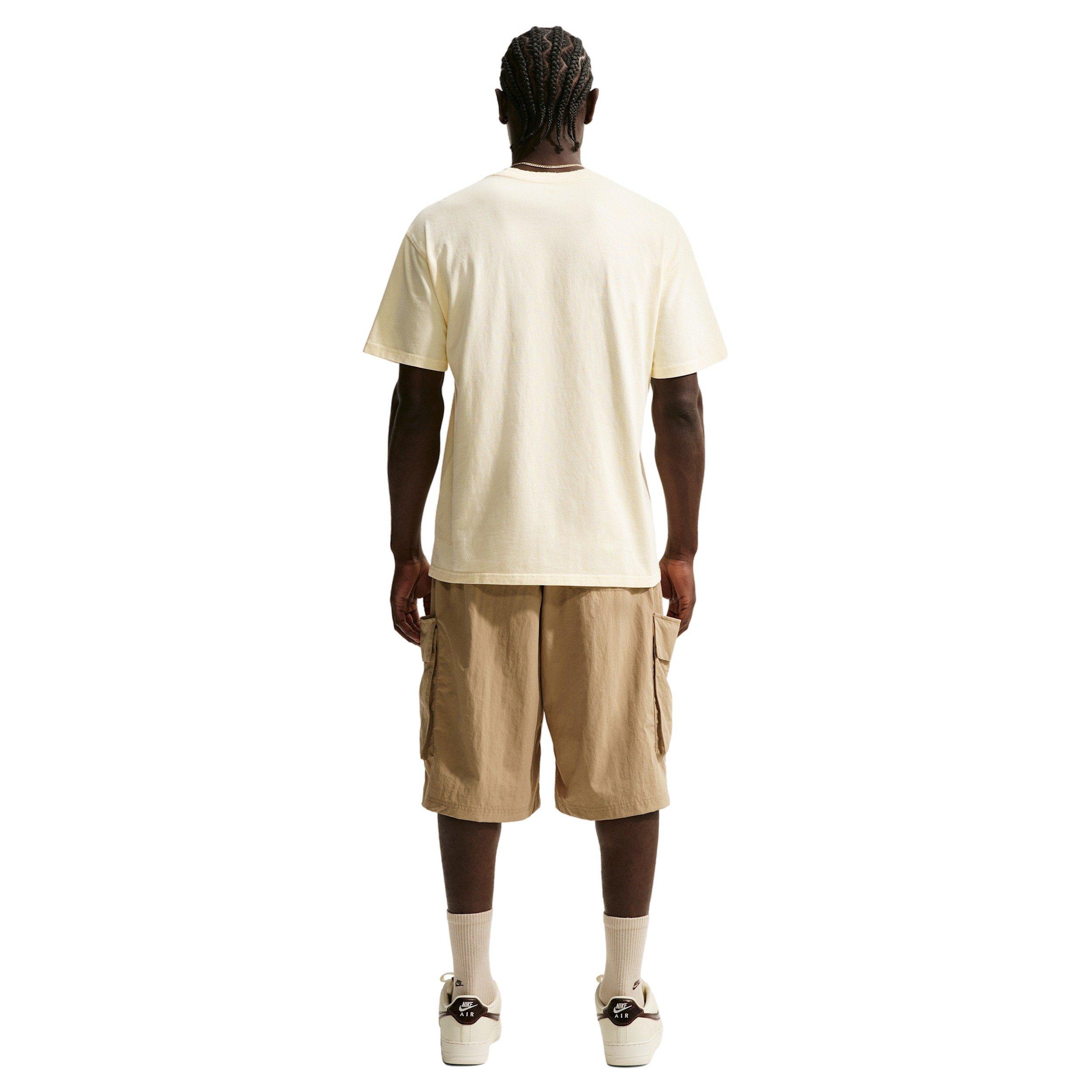 Nike Men's Loose Fearless F2 Basketball T-Shirt - COCONUT MILK Thumbnail View 5