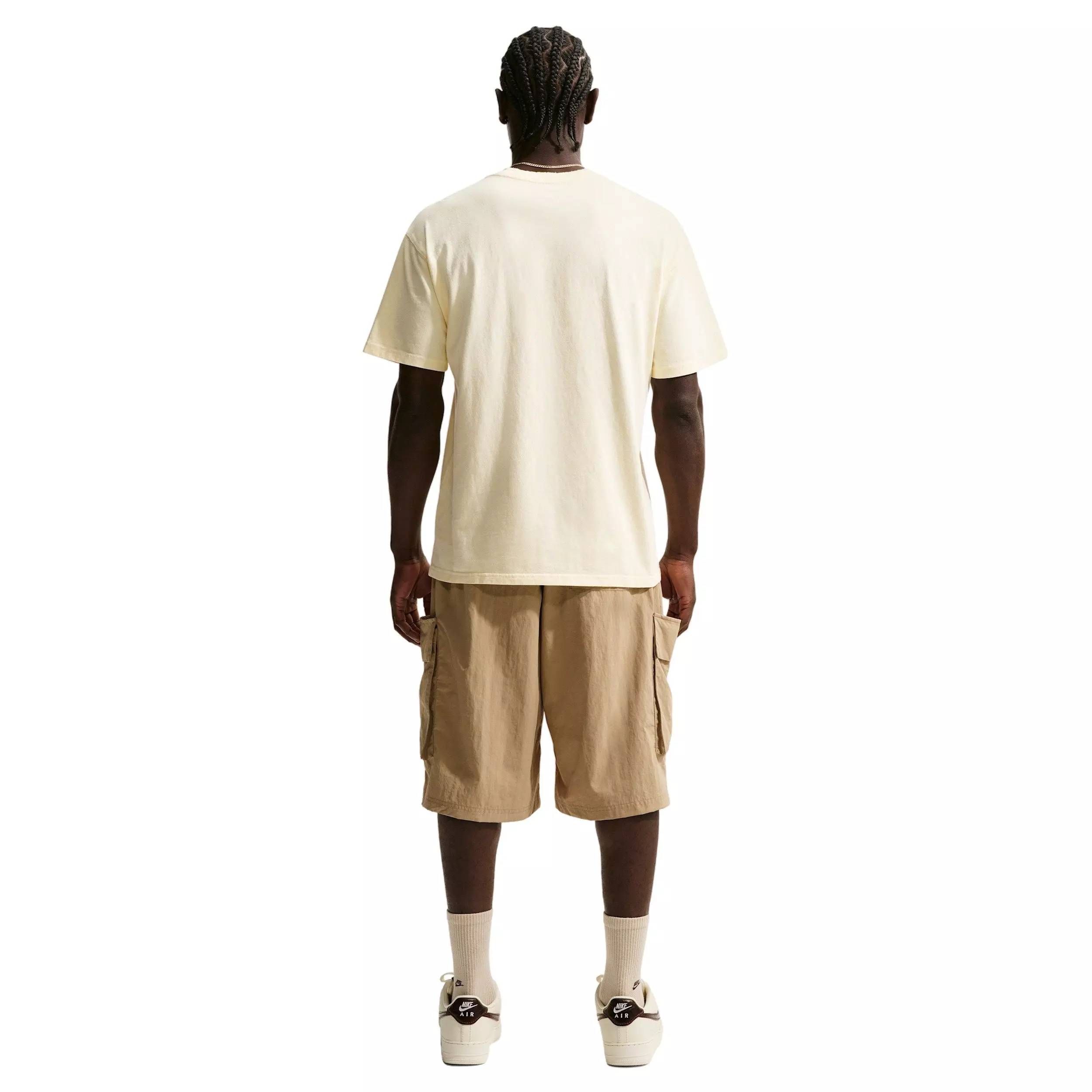 Nike Men's Loose Fearless F2 Basketball T-Shirt - COCONUT MILK