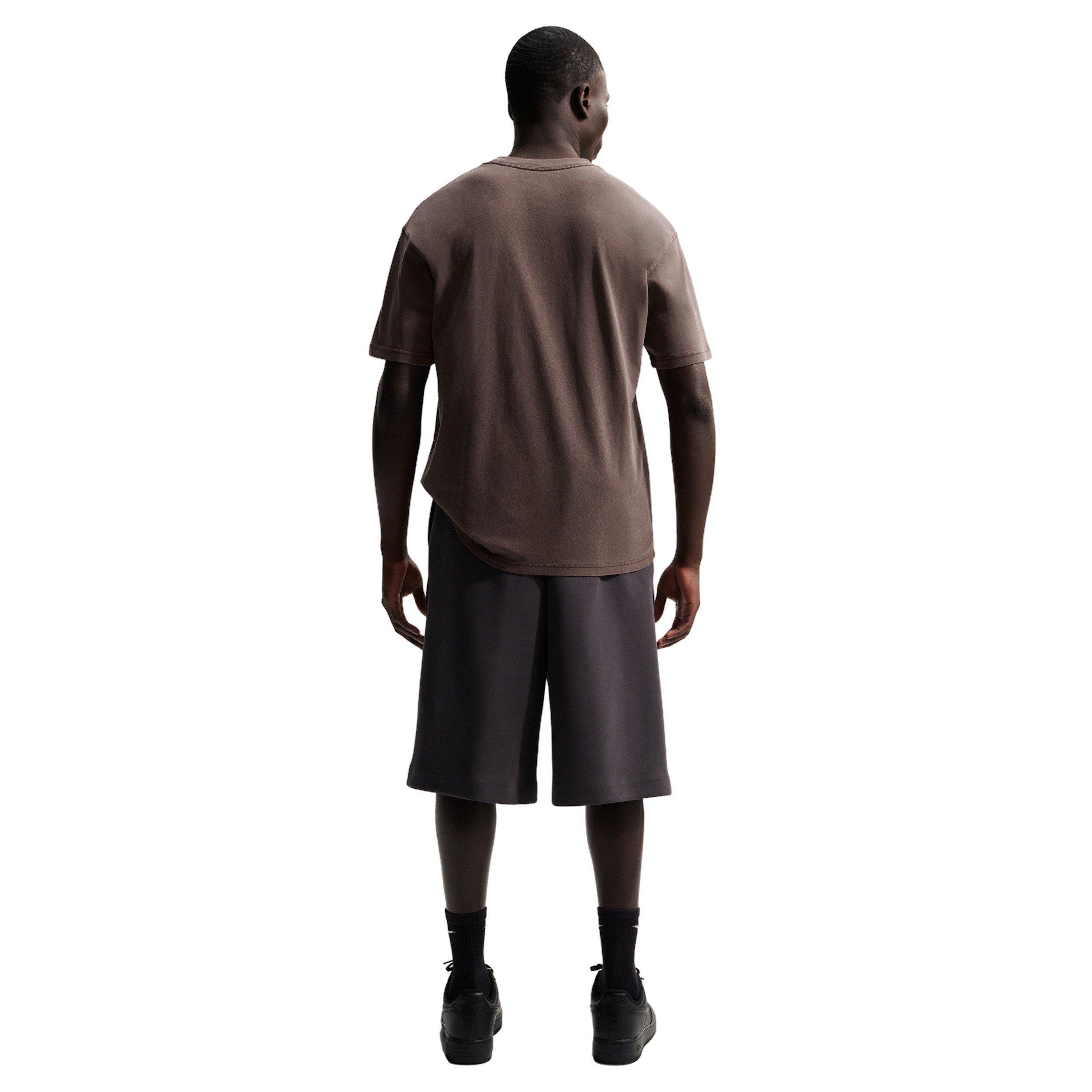 Nike Men's Loose Fearless F2 Basketball T-Shirt - BROWN Thumbnail View 5