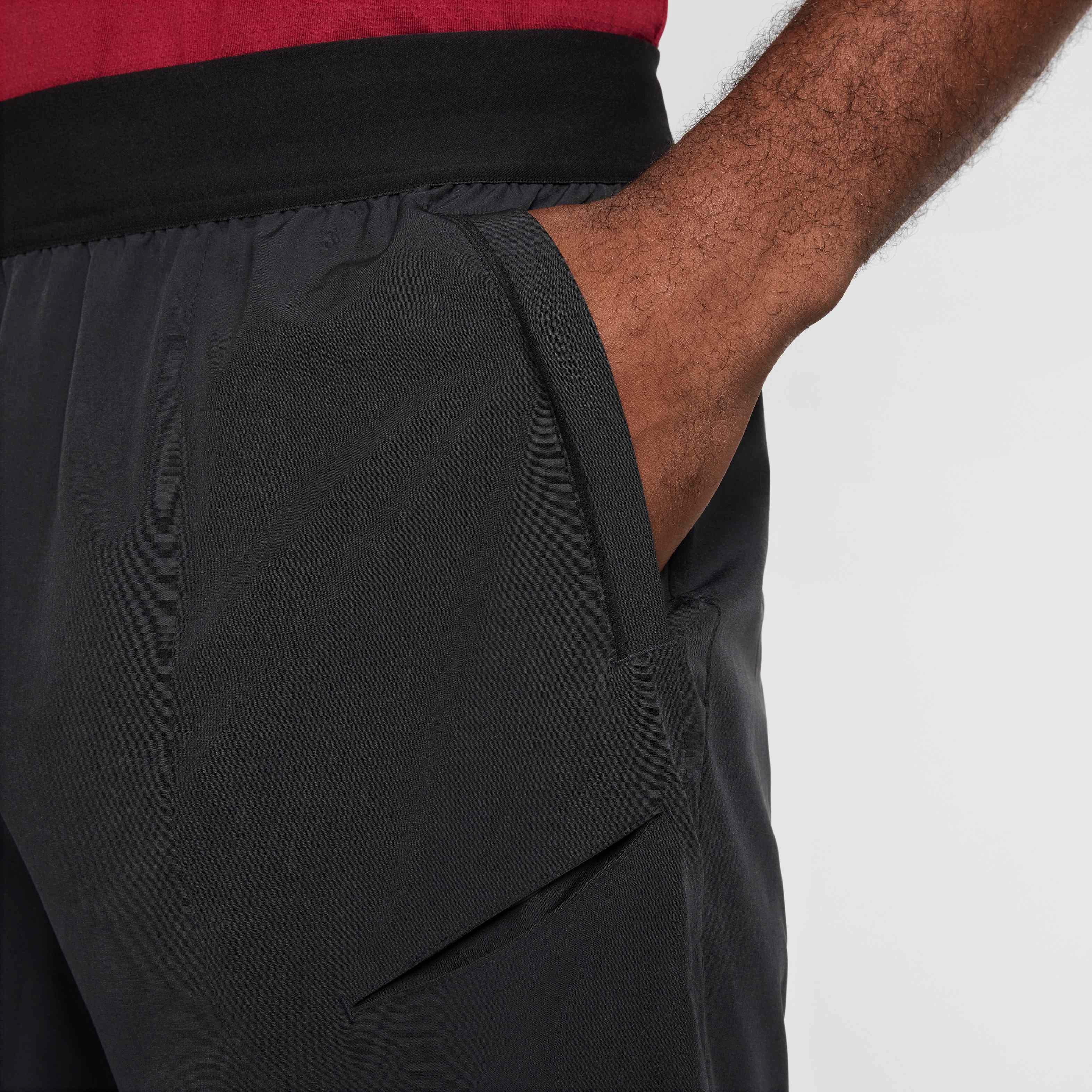 NikeCourt Men's Advantage Dri-FIT 8" Tennis Shorts - BLACK Thumbnail View 5