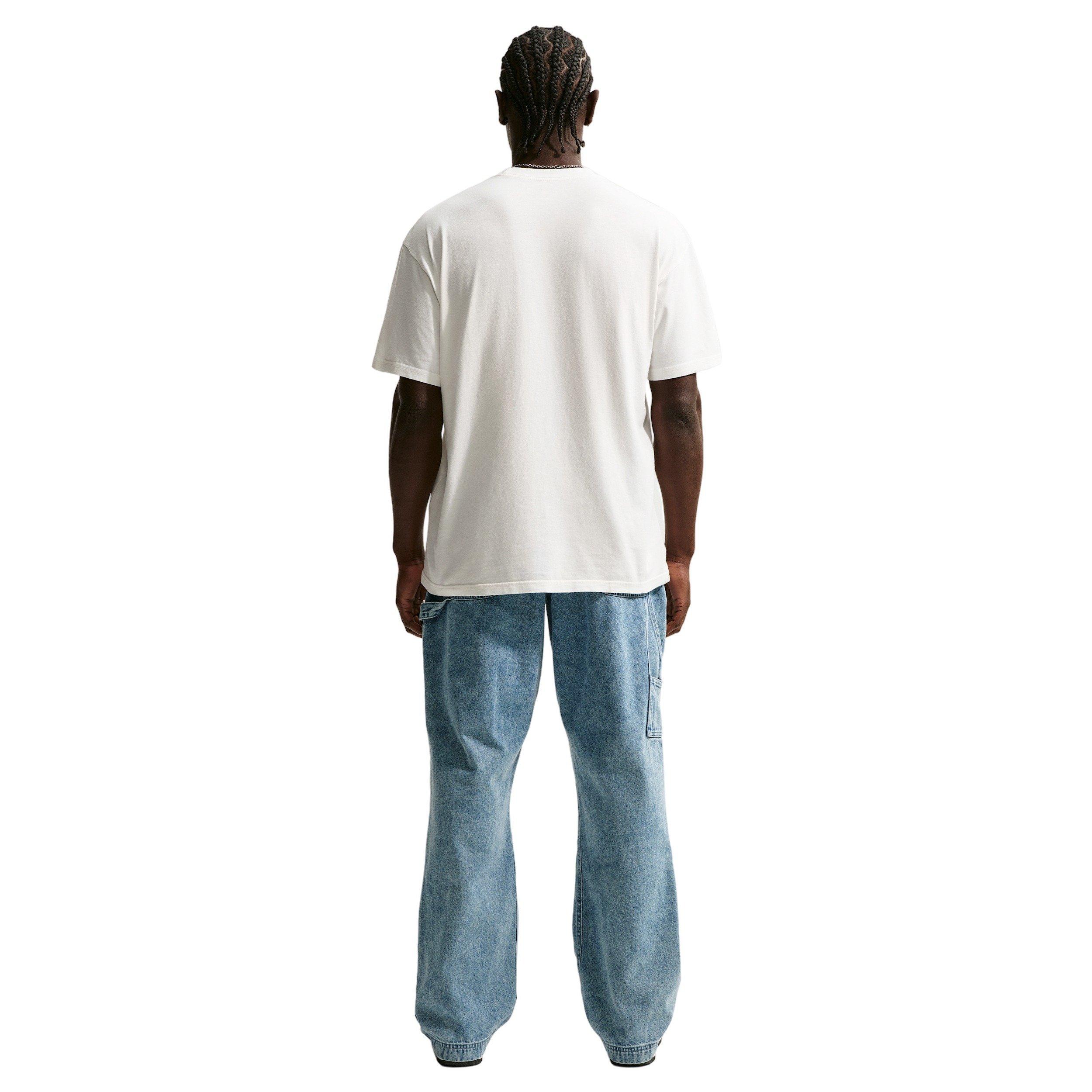 Nike Men's Loose Take the Shot OC 2 Basketball T-Shirt -White - WHITE Thumbnail View 5