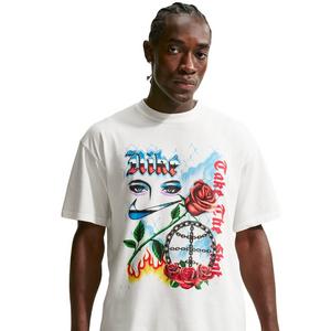 Nike Men's Loose Take the Shot OC 2 Basketball T-Shirt -White