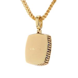 King Ice Sapphire Crown Julz Necklace - Gold - GOLD
