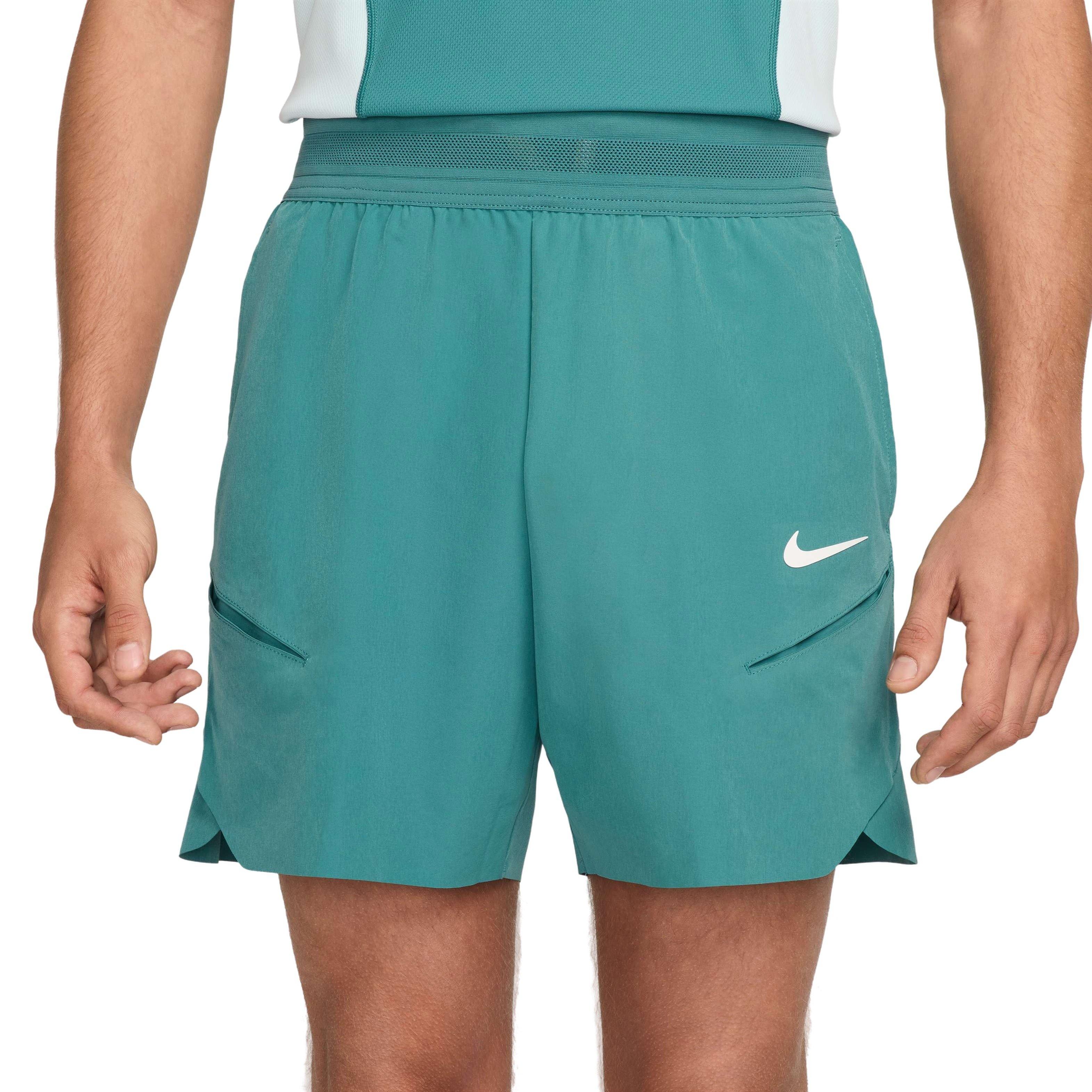 NikeCourt Men's Slam Dri-FIT Tennis Shorts - TEAL Thumbnail View 1
