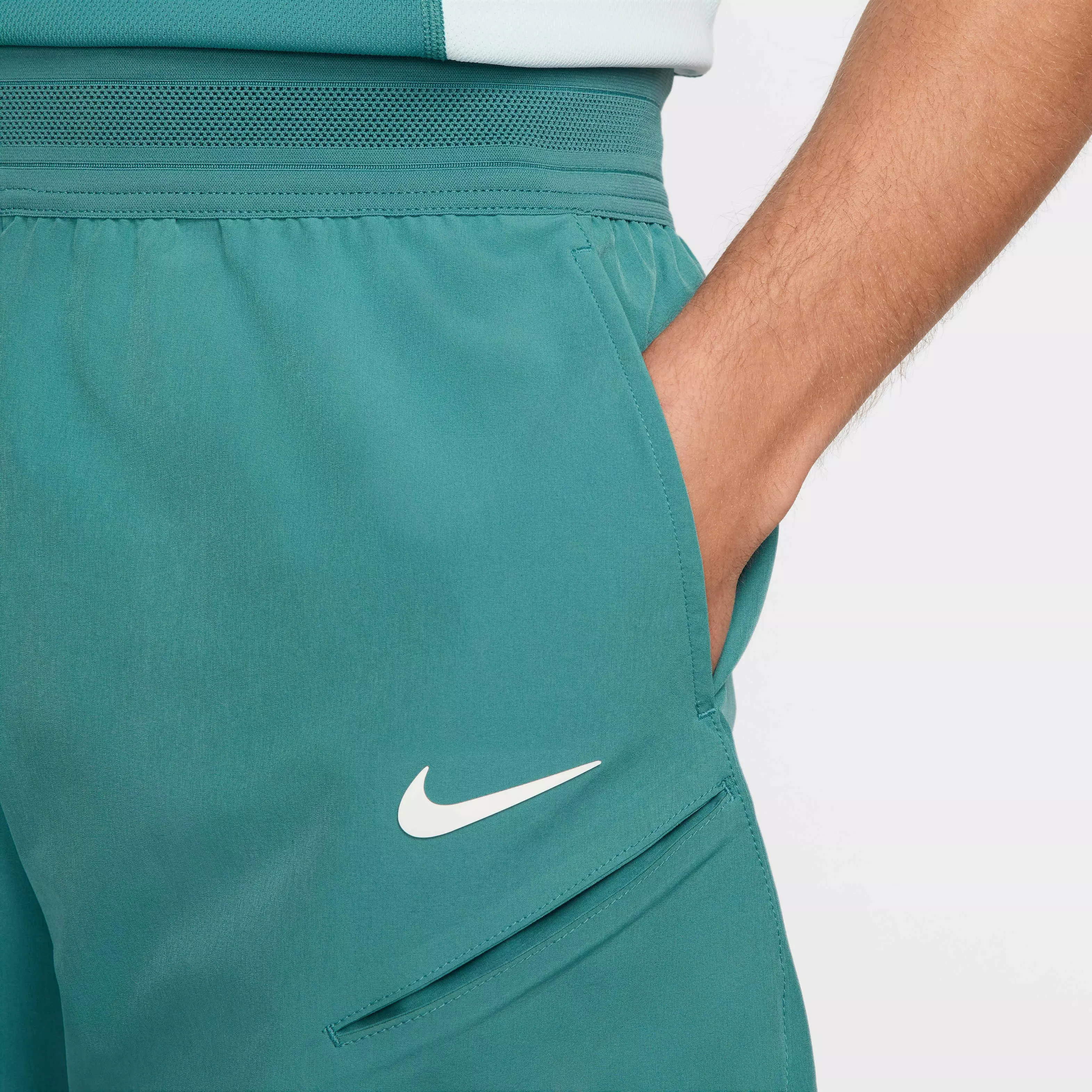 NikeCourt Men's Slam Dri-FIT Tennis Shorts - TEAL