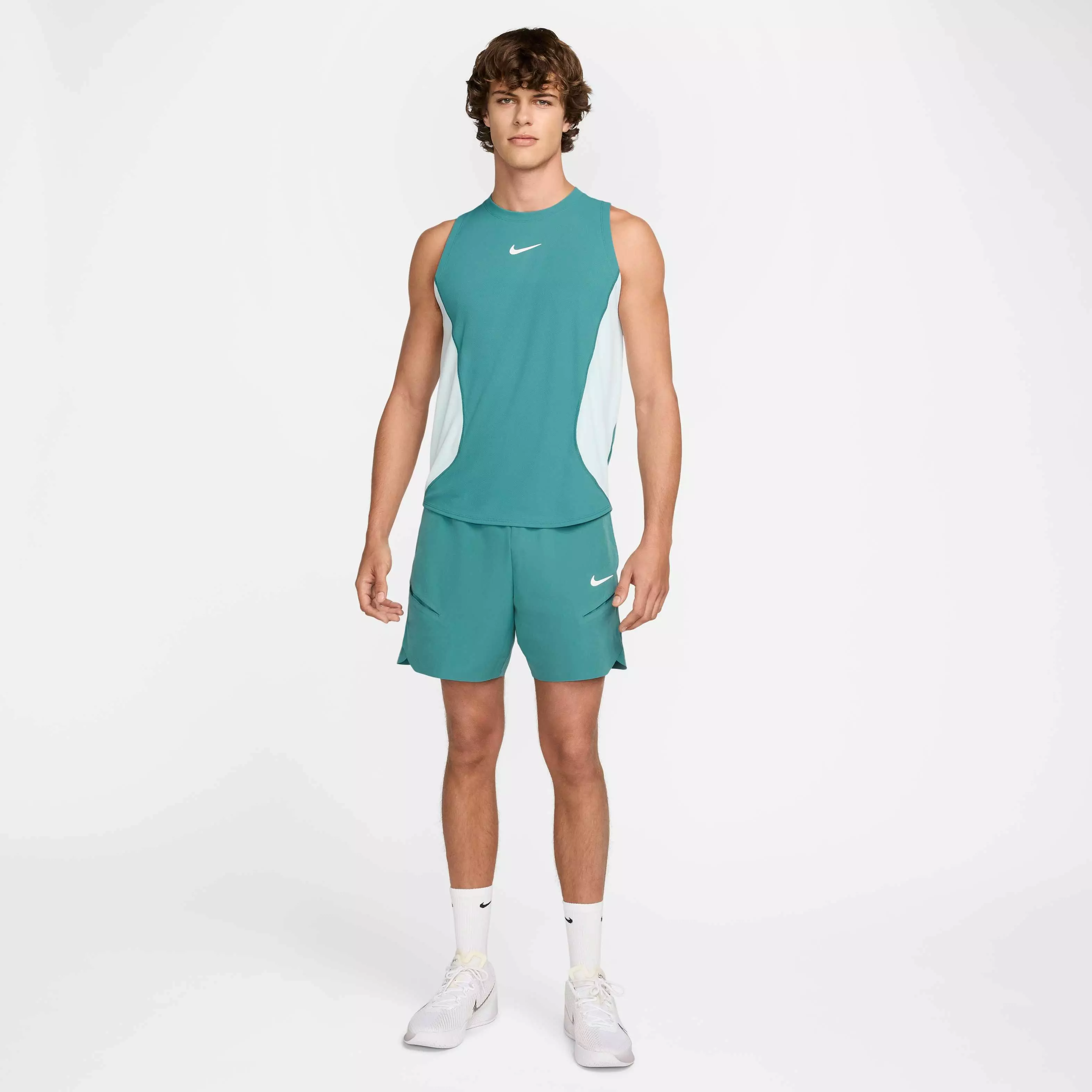 NikeCourt Men's Slam Dri-FIT Tennis Shorts - TEAL