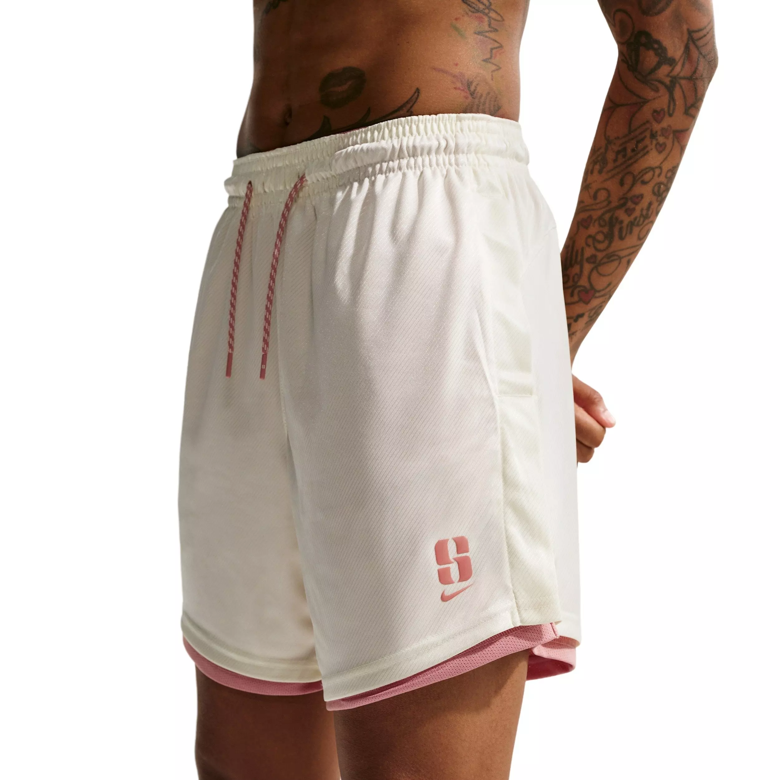 Nike Unisex Sabrina Signature Dri-FIT Reversible Basketball Shorts - Pink - PINK