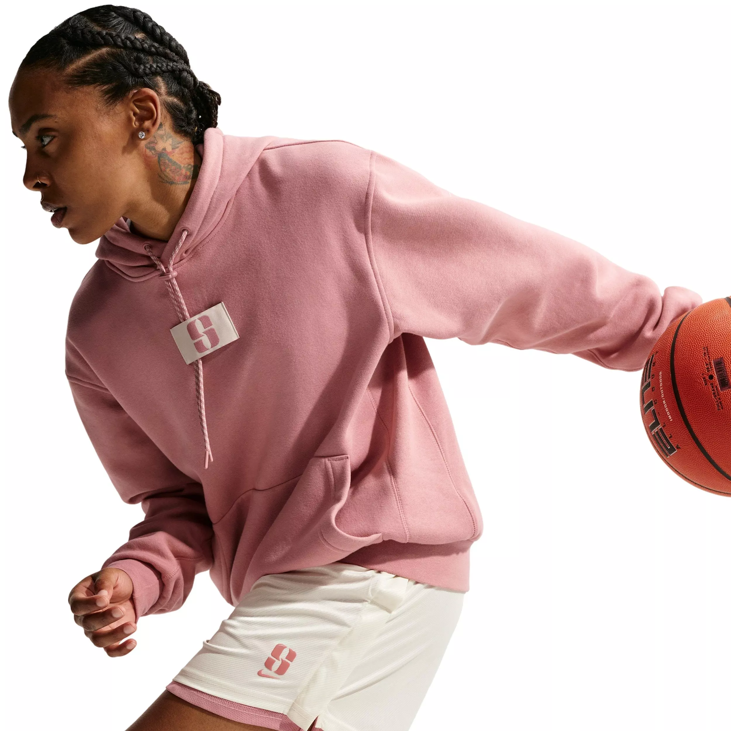 Nike Unisex Sabrina Signature Dri-FIT Reversible Basketball Shorts - Pink - PINK