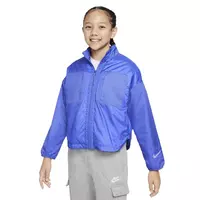 Nike Big Girls' Therma-FIT Repel​ ODP Shirt-Jacket -Blue - BLUE
