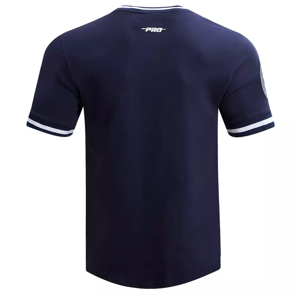 Pro Standard Men's MLB Chicago Cubs Retro Classic Double Knit Tee -Navy - NAVY