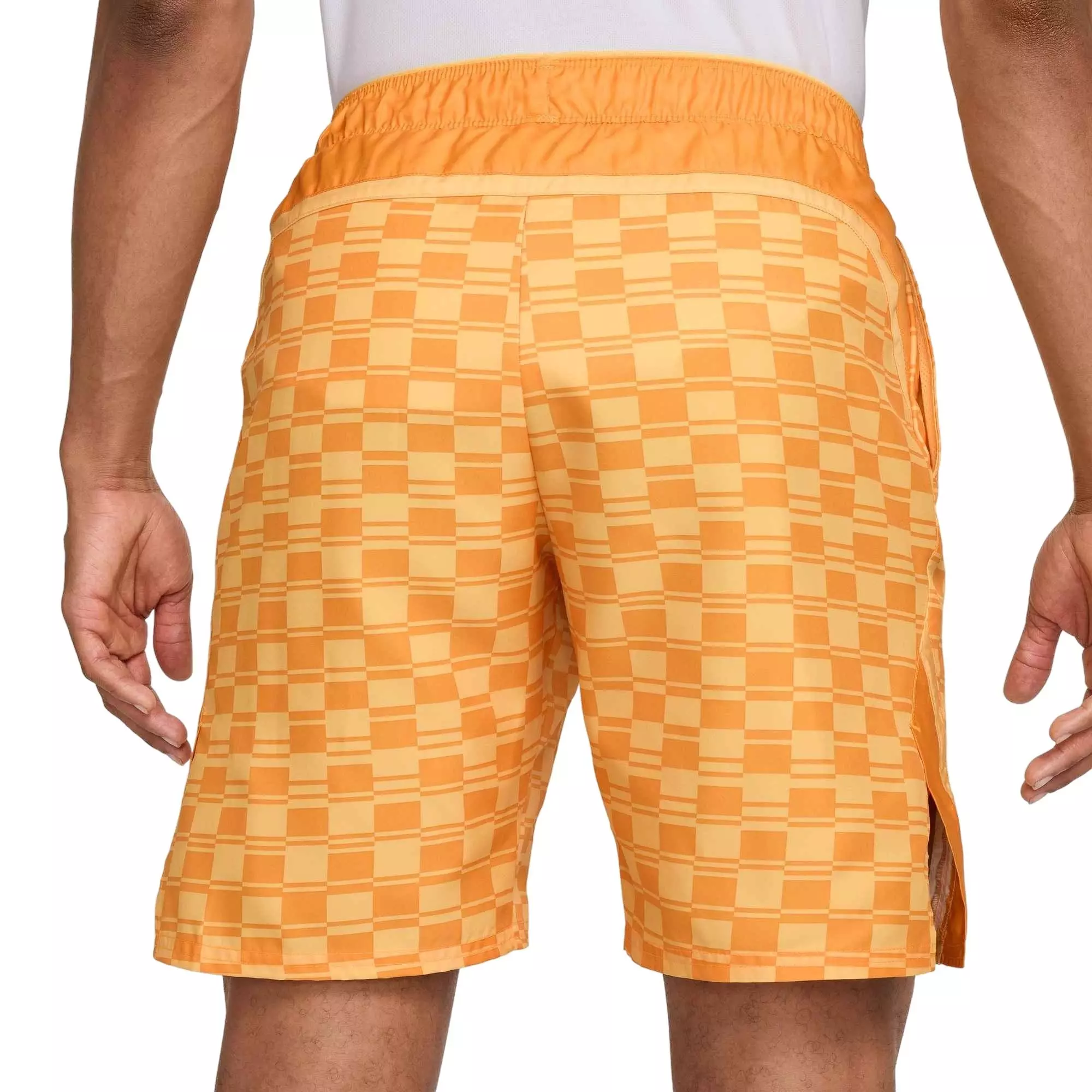 NikeCourt Men's Victory 9" AOP Dri-FIT Tennis Shorts - GOLD