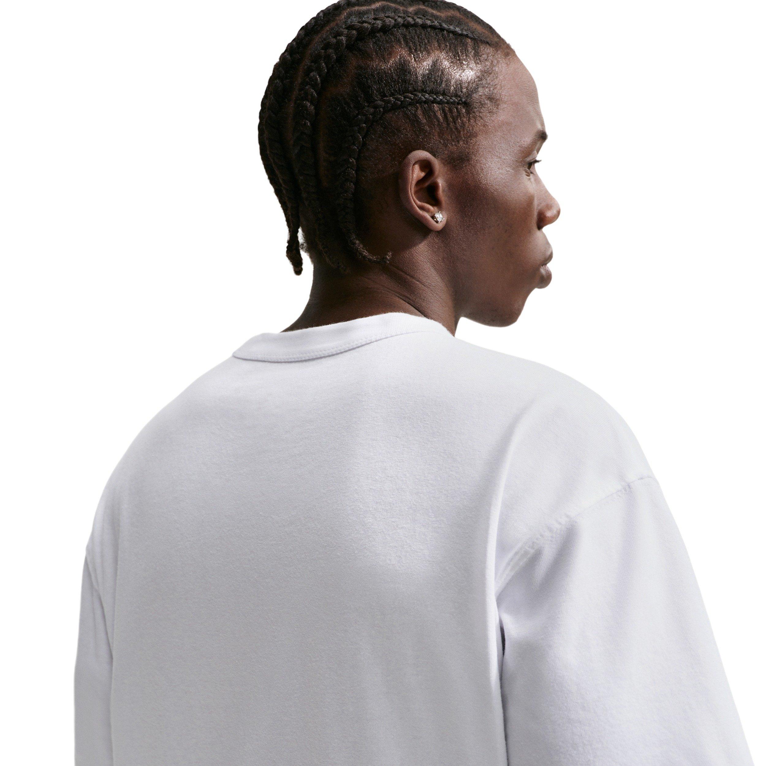 Nike Men's Sportswear Premium Essentials LSE T-Shirt - WHITE Thumbnail View 2