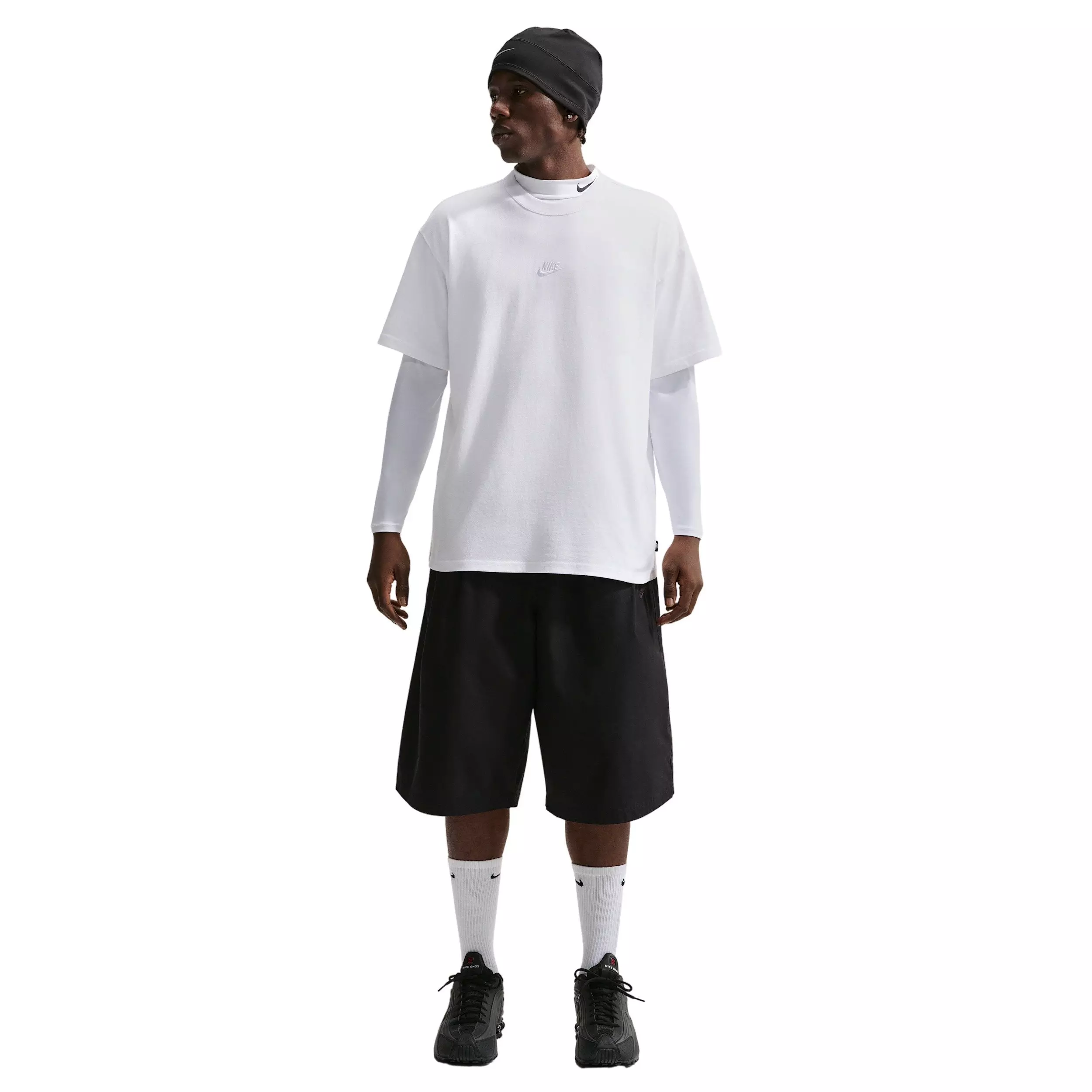 Nike Men's Sportswear Premium Essentials LSE T-Shirt - WHITE