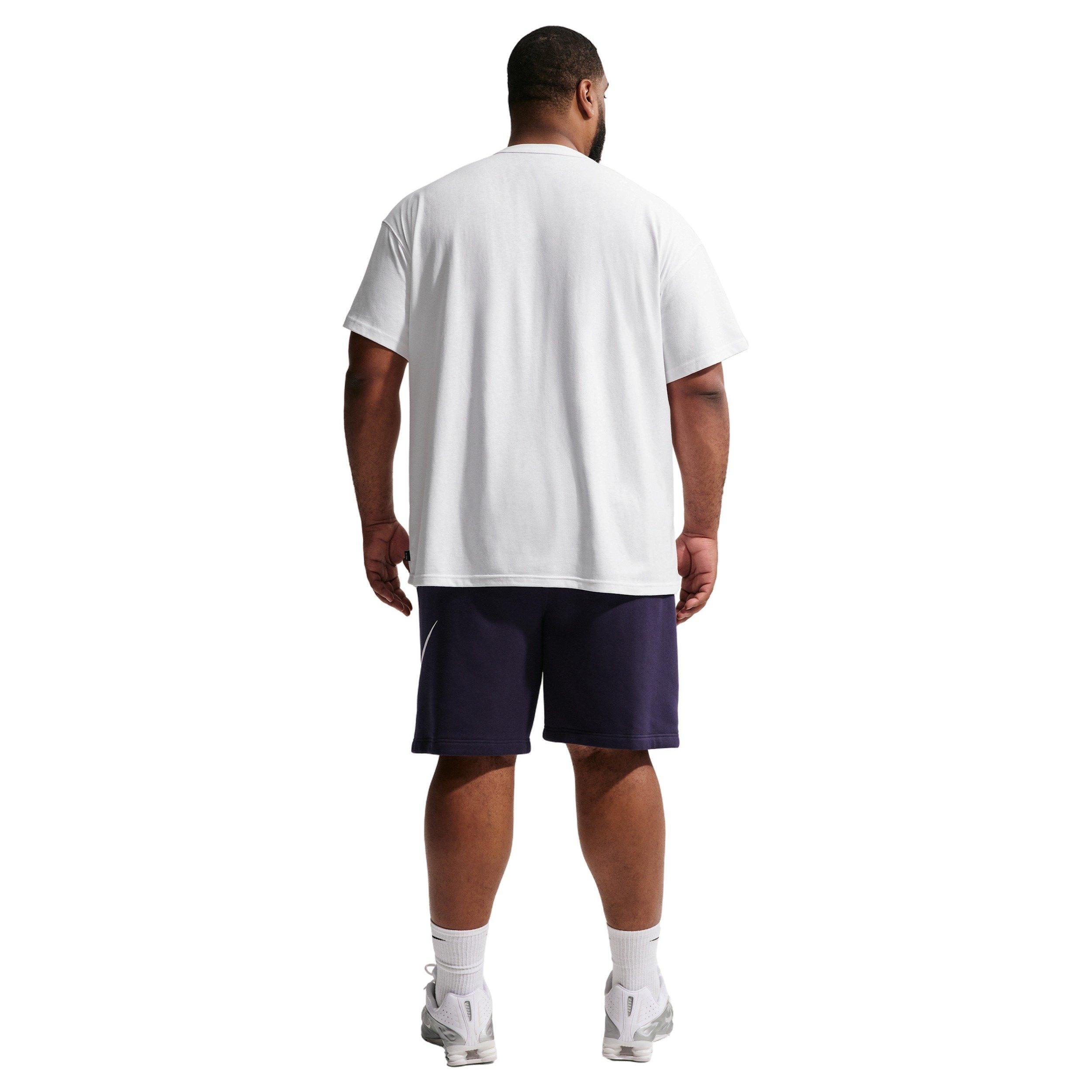 Nike Men's Sportswear Premium Essentials LSE T-Shirt - WHITE Thumbnail View 10