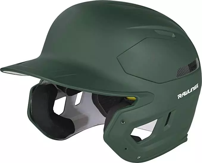 Rawlings Mach Carbon Batting Helmet - Green - GREEN