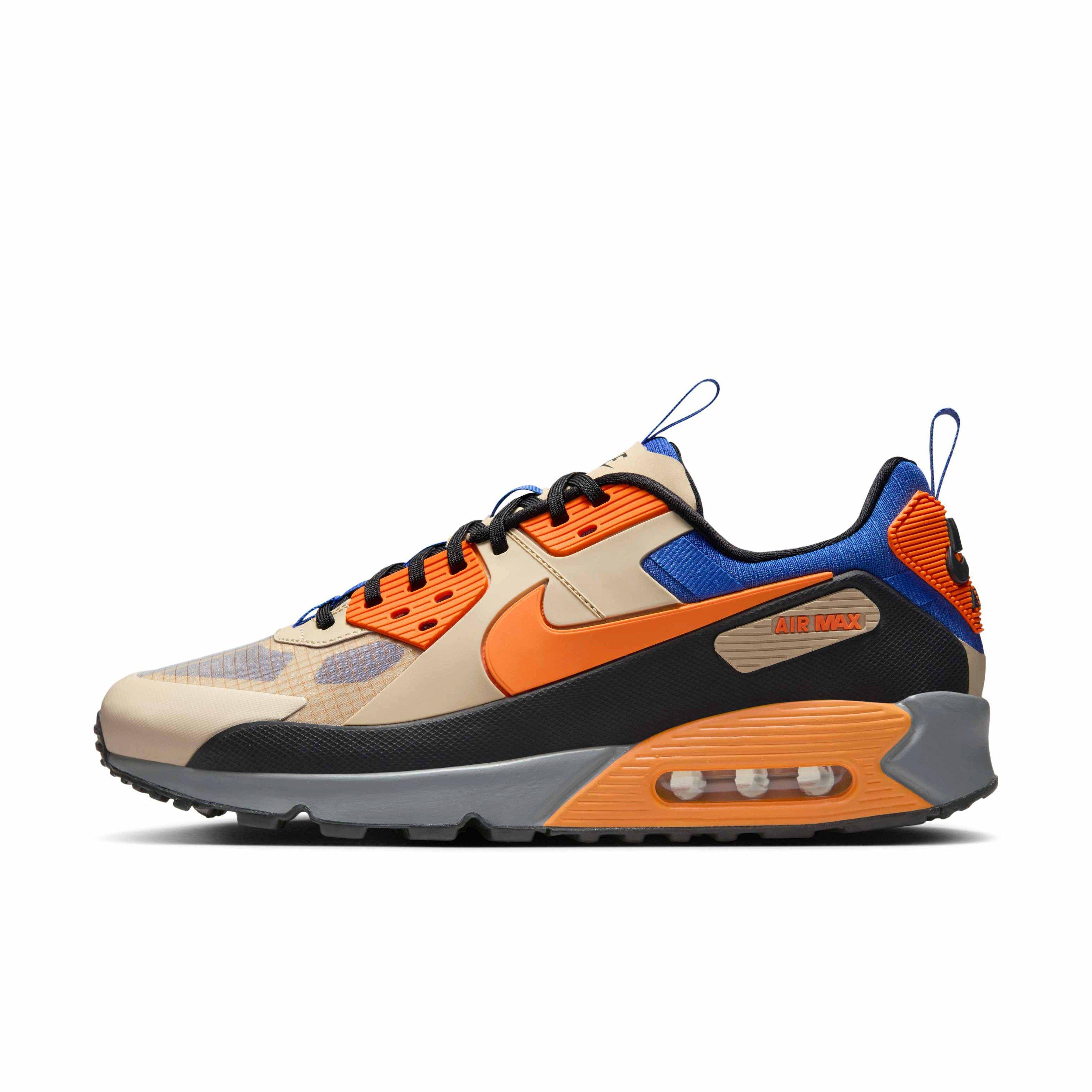 Nike Air Max 90 Drift Men's "Rattan/Hyper Royal/Black/Bright Mandarin" Shoe