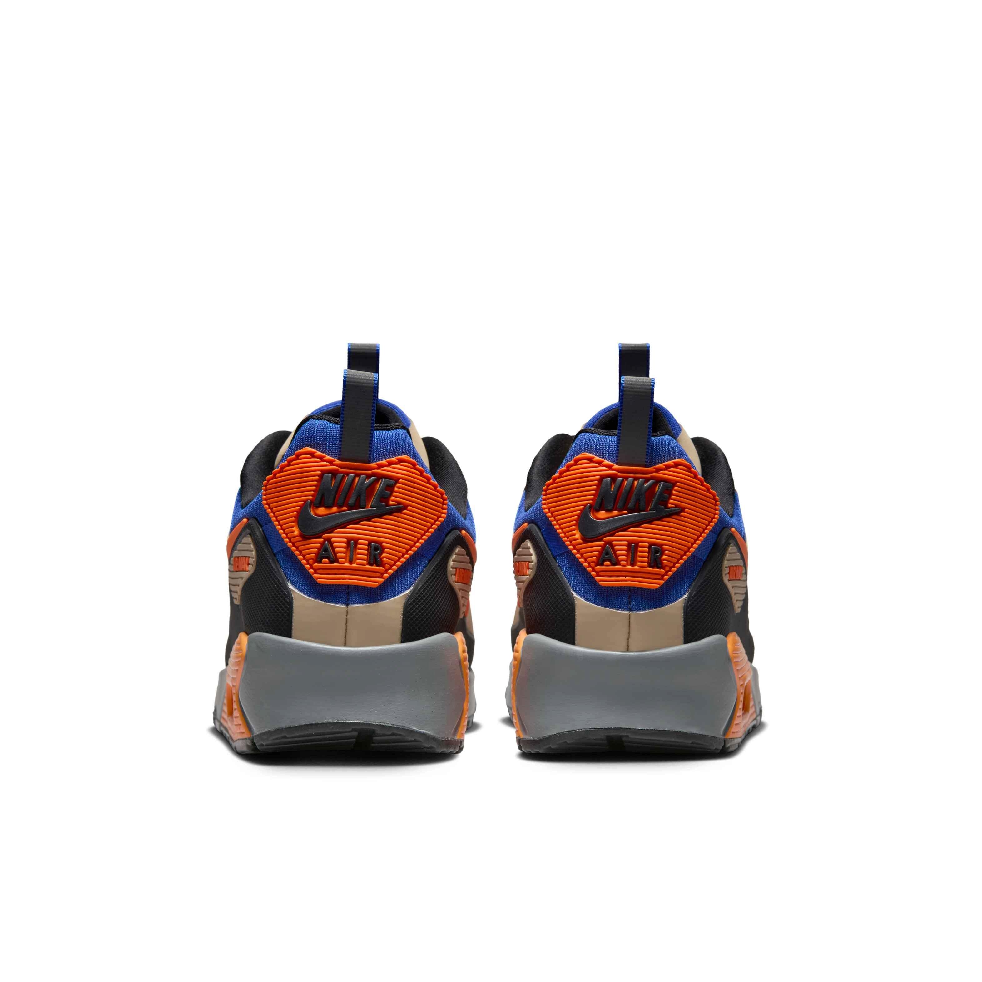 Nike Air Max 90 Drift Men's "Rattan/Hyper Royal/Black/Bright Mandarin" Shoe