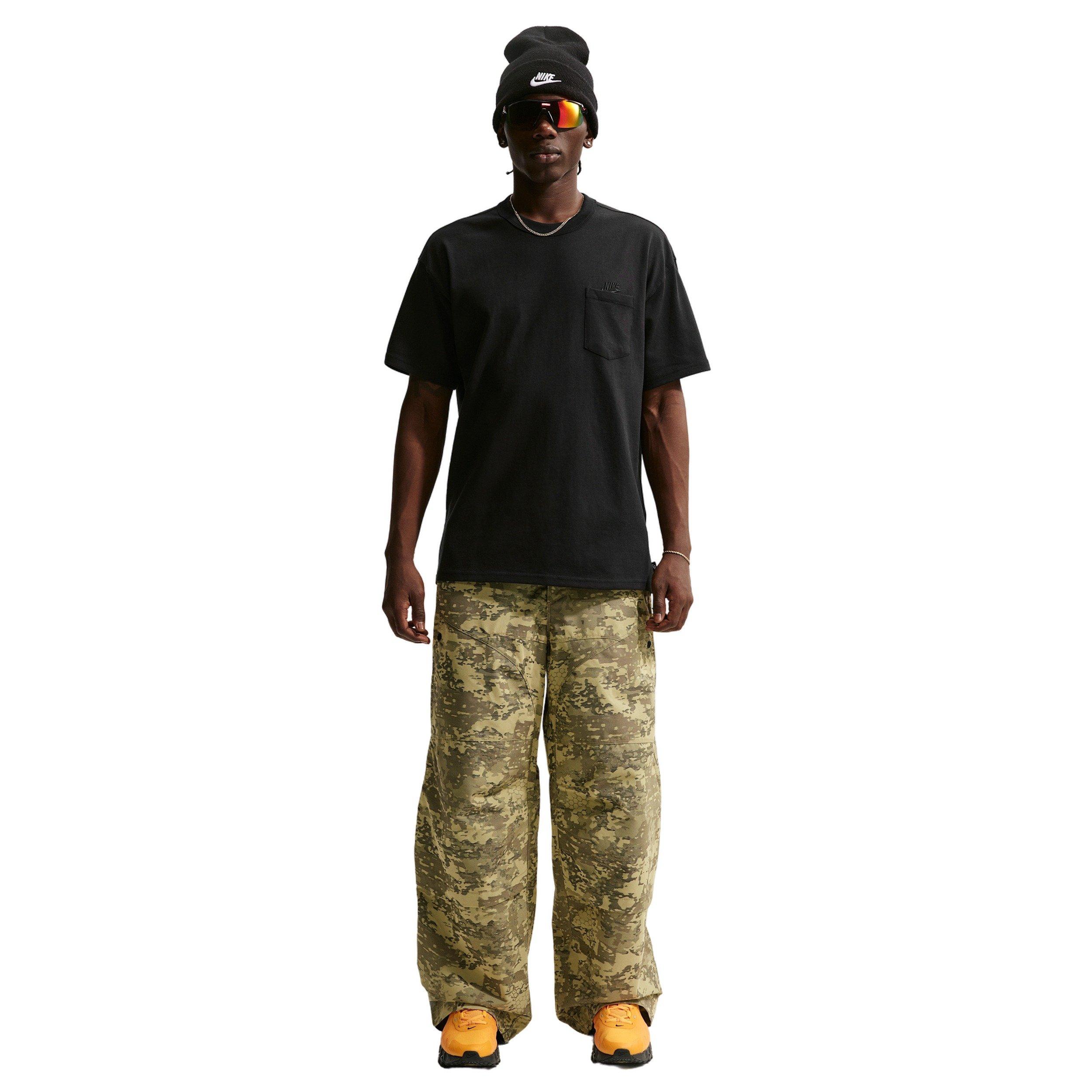 Nike Men's Sportswear LSE Premium Essentials T-Shirt - BLACK Thumbnail View 4