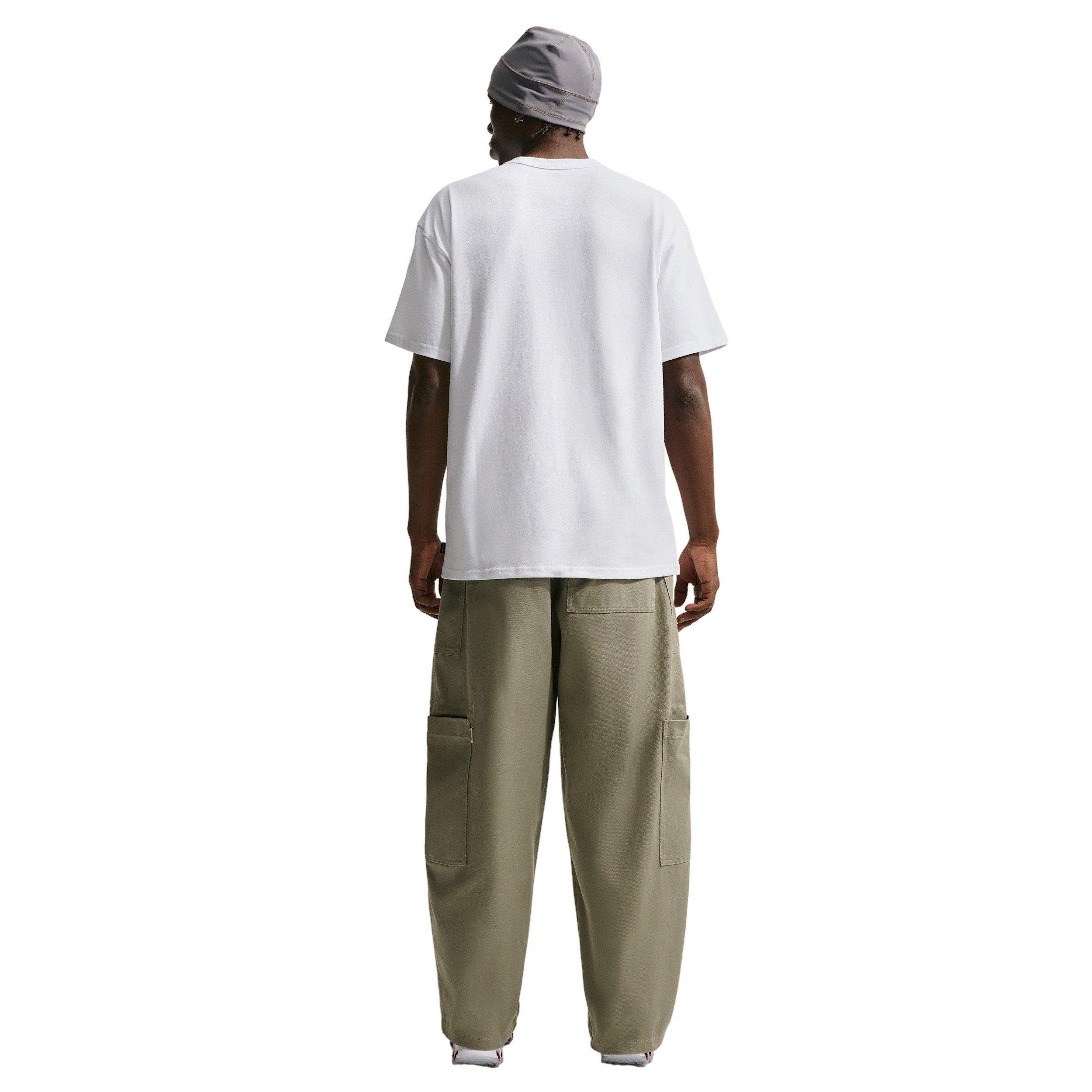 Nike Men's Sportswear LSE Premium Essentials T-Shirt - WHITE Thumbnail View 5