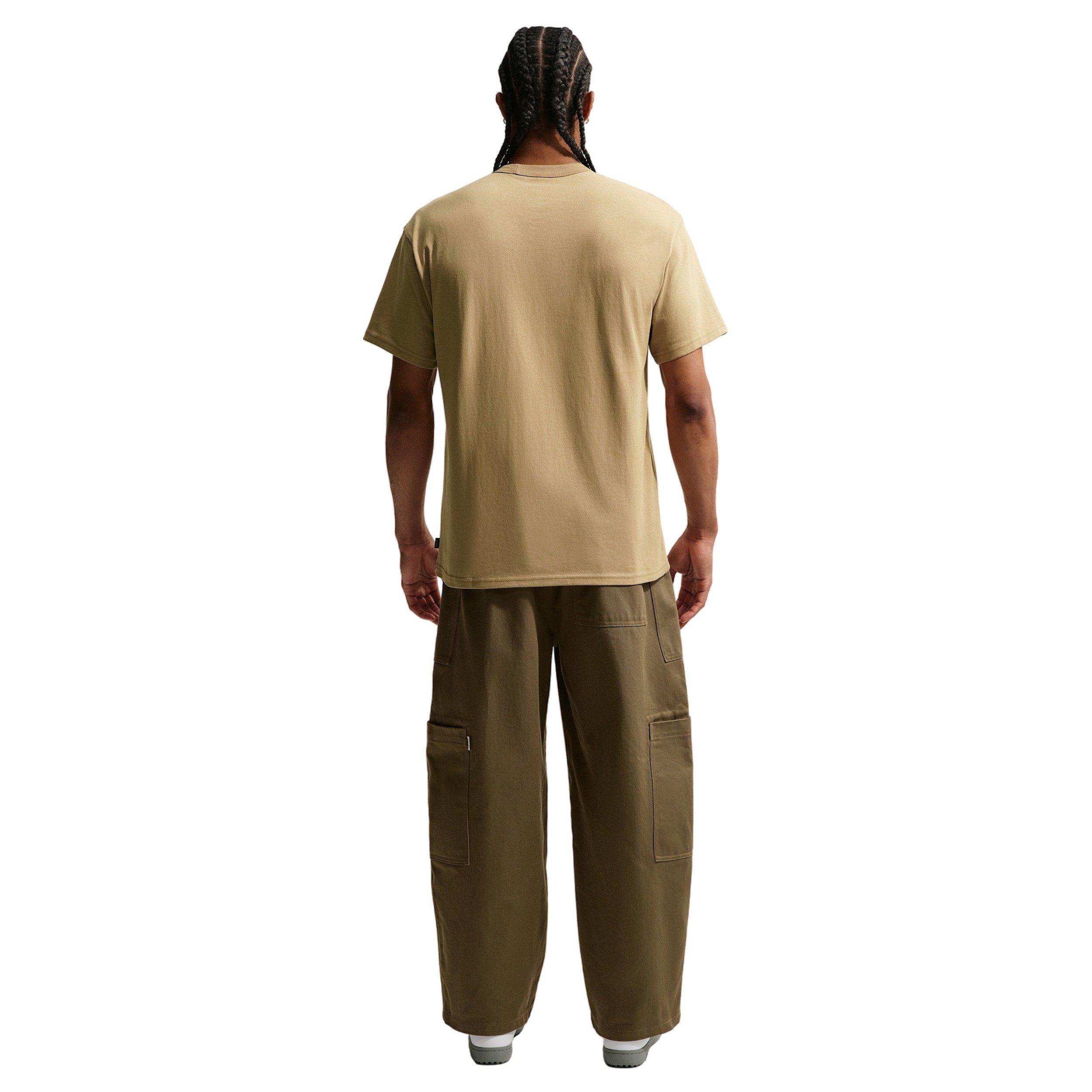 Nike Men's Sportswear LSE Premium Essentials T-Shirt - BROWN Thumbnail View 5